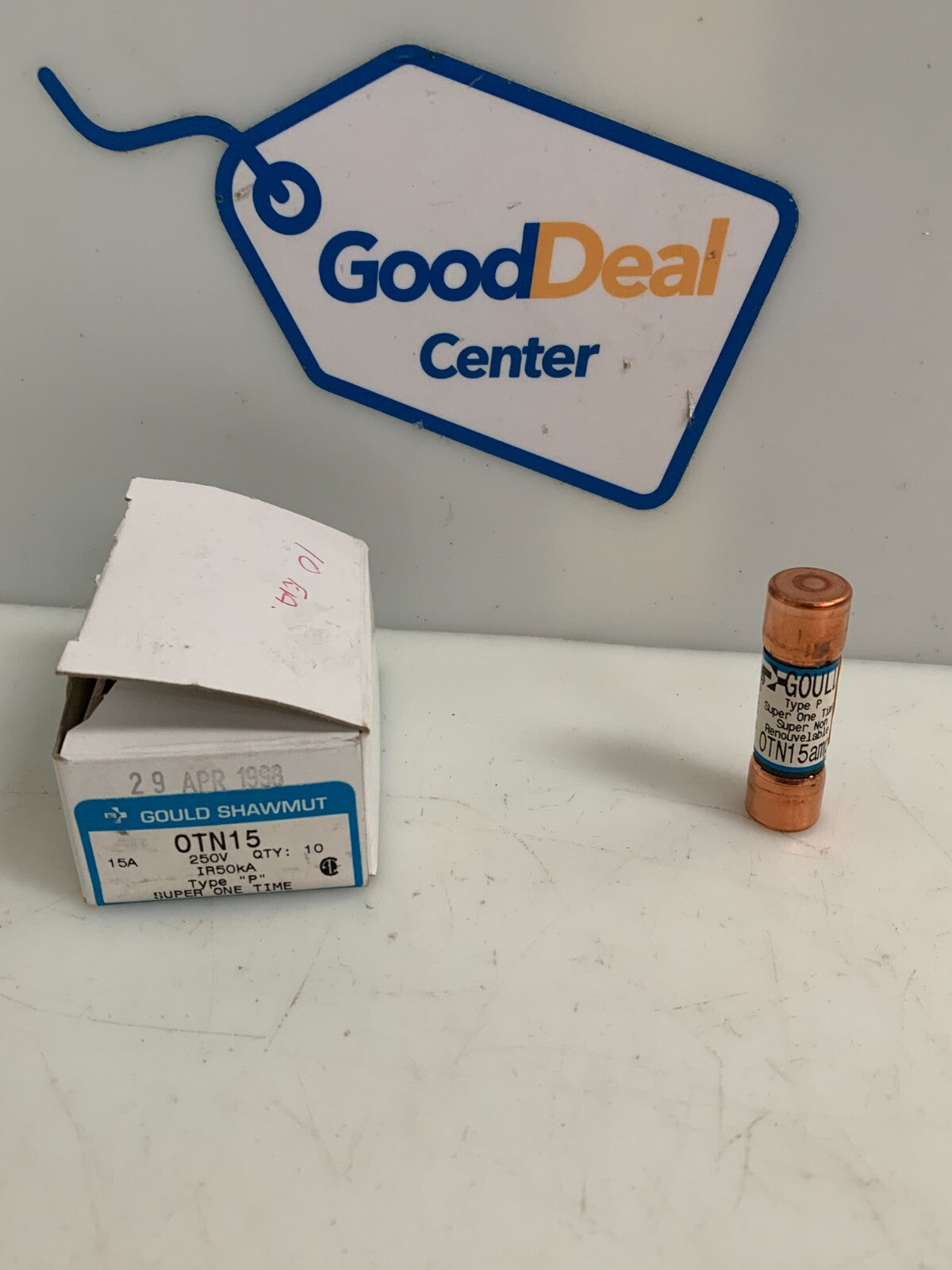 GOULD SUPER ONE TIME 15 AMP FUSE OTN 15 AMP