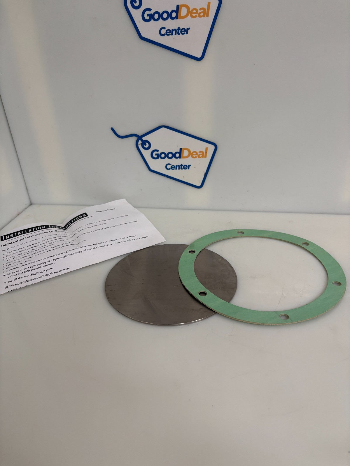 GENERAL ELECTRIC TITANIUM DIAPHRAGM REPLACEMENT KIT B1010510