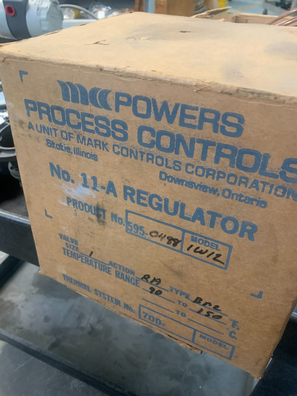 POWERS PROCESS CONTROLS #11 REGULATOR 595 0488