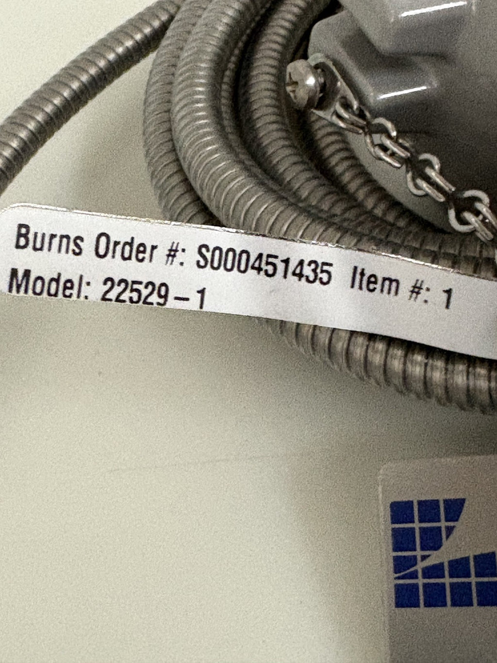 BURNS TEMPERATURE SENSOR S.STEEL #22529-1
