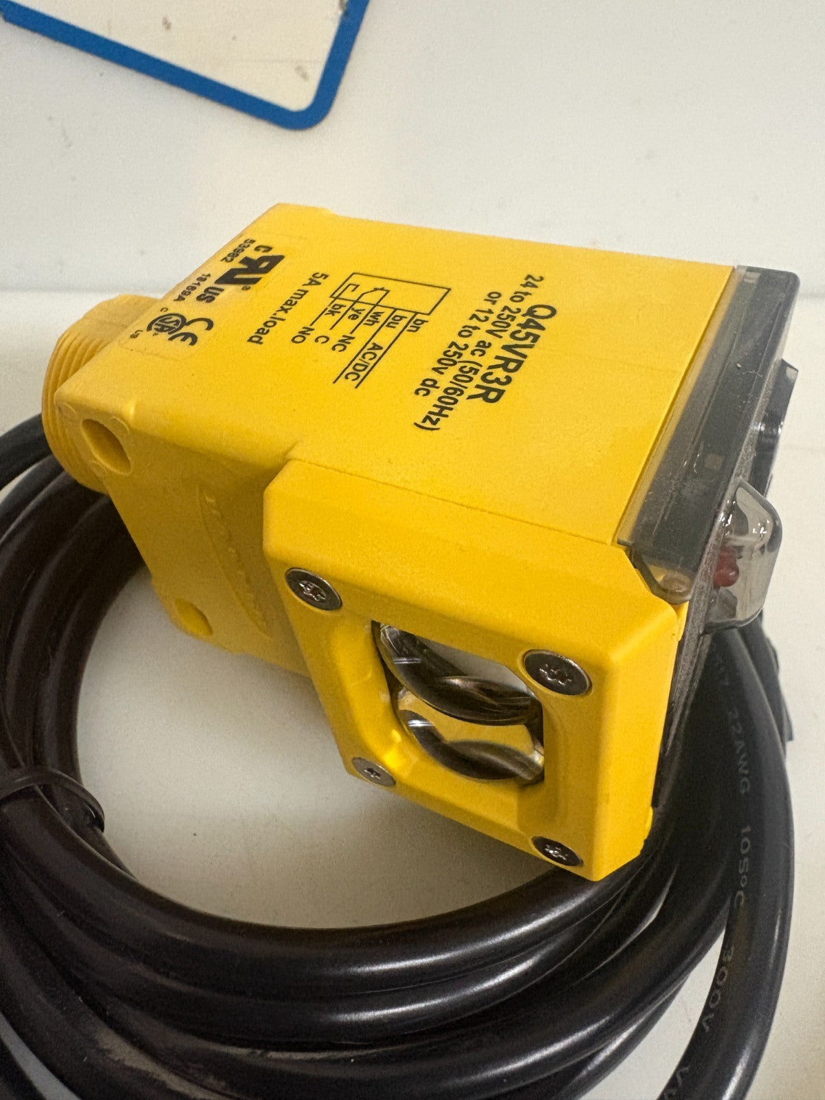 BANNER OPPOSED PHOTOELECTRIC SENSOR Q45VR3R #53982 1