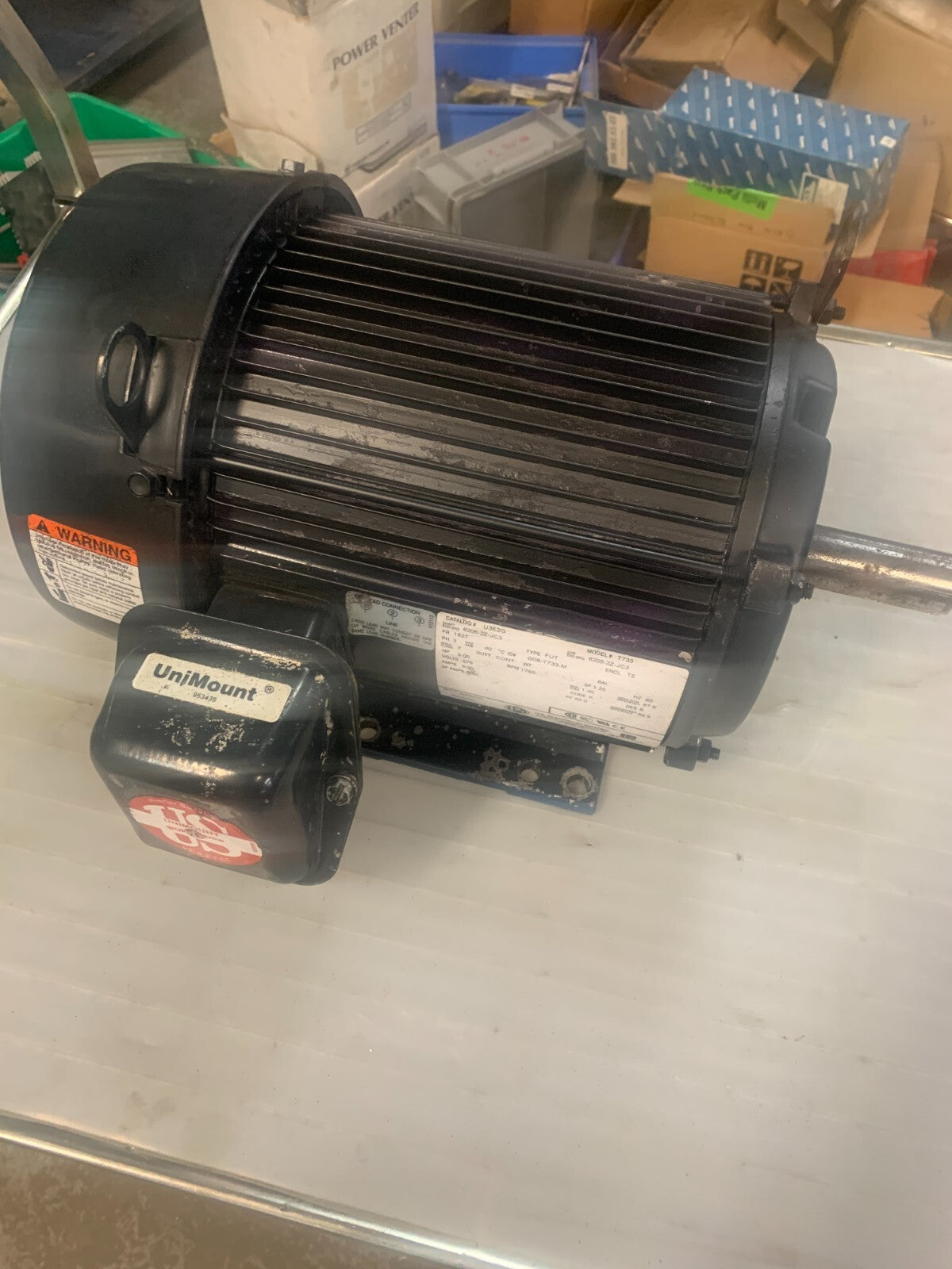 DOERR US MOTOR 3PH 1765 RPM T733 U3E2G