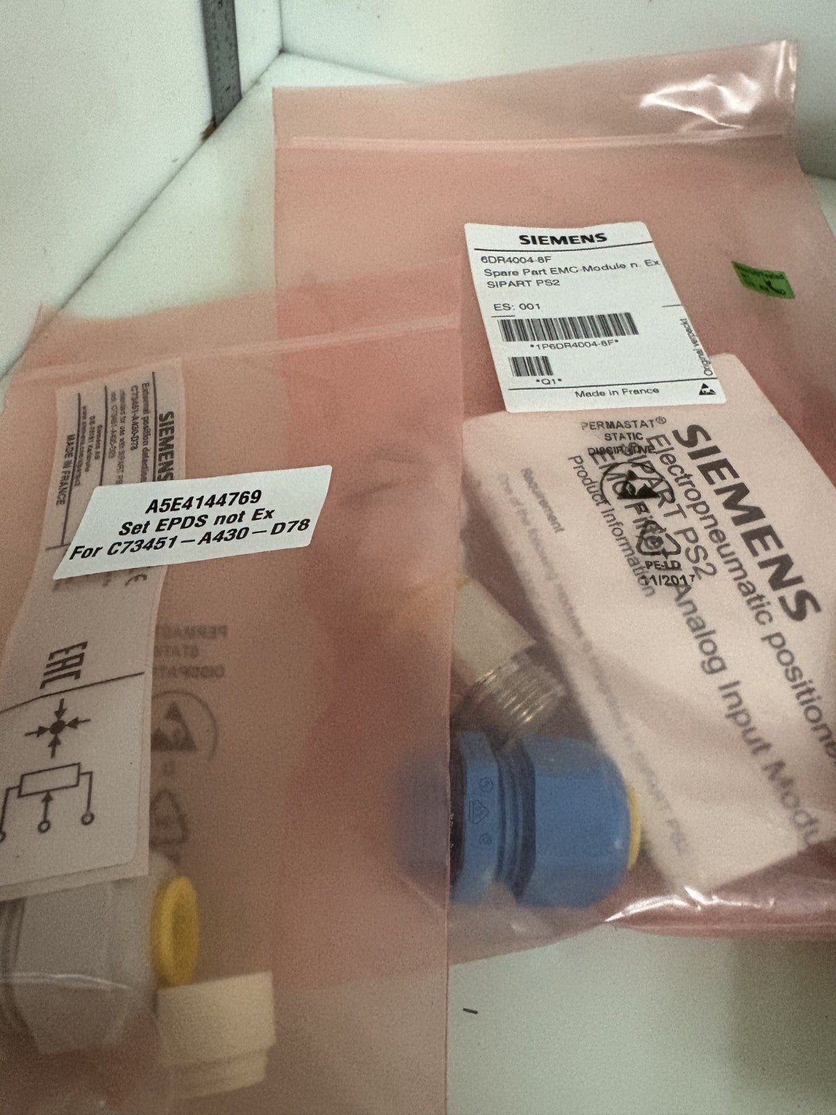 SIEMENS SIPART HART POSITIONER 6DR 5120-0NN03-0AA9
