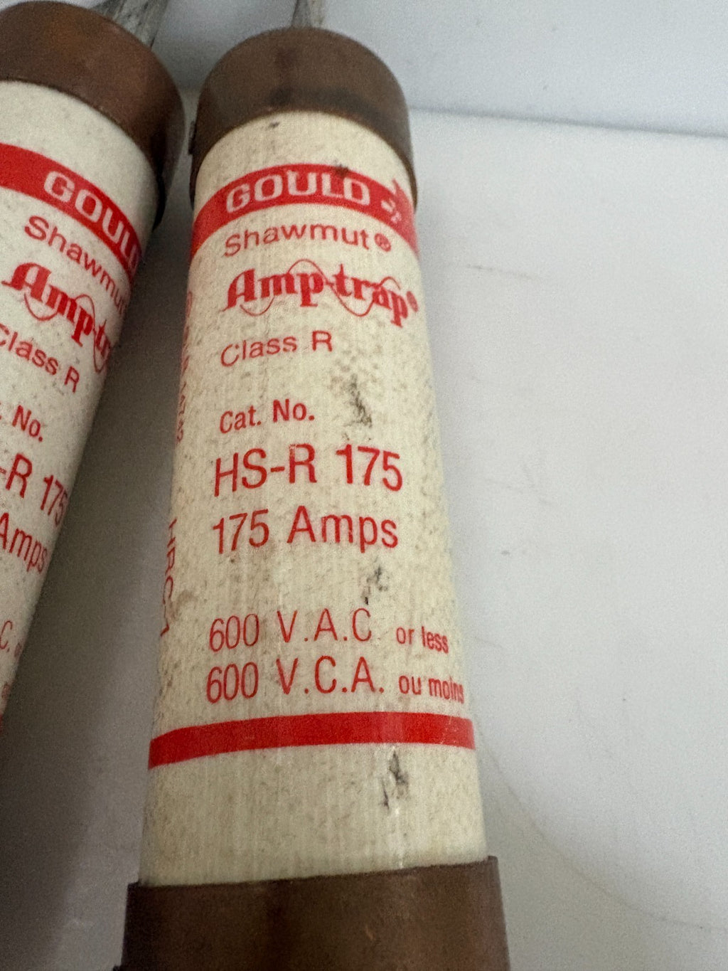 LOT OF 2 GOULD AMP-TRAP FUSE HS-R-1751