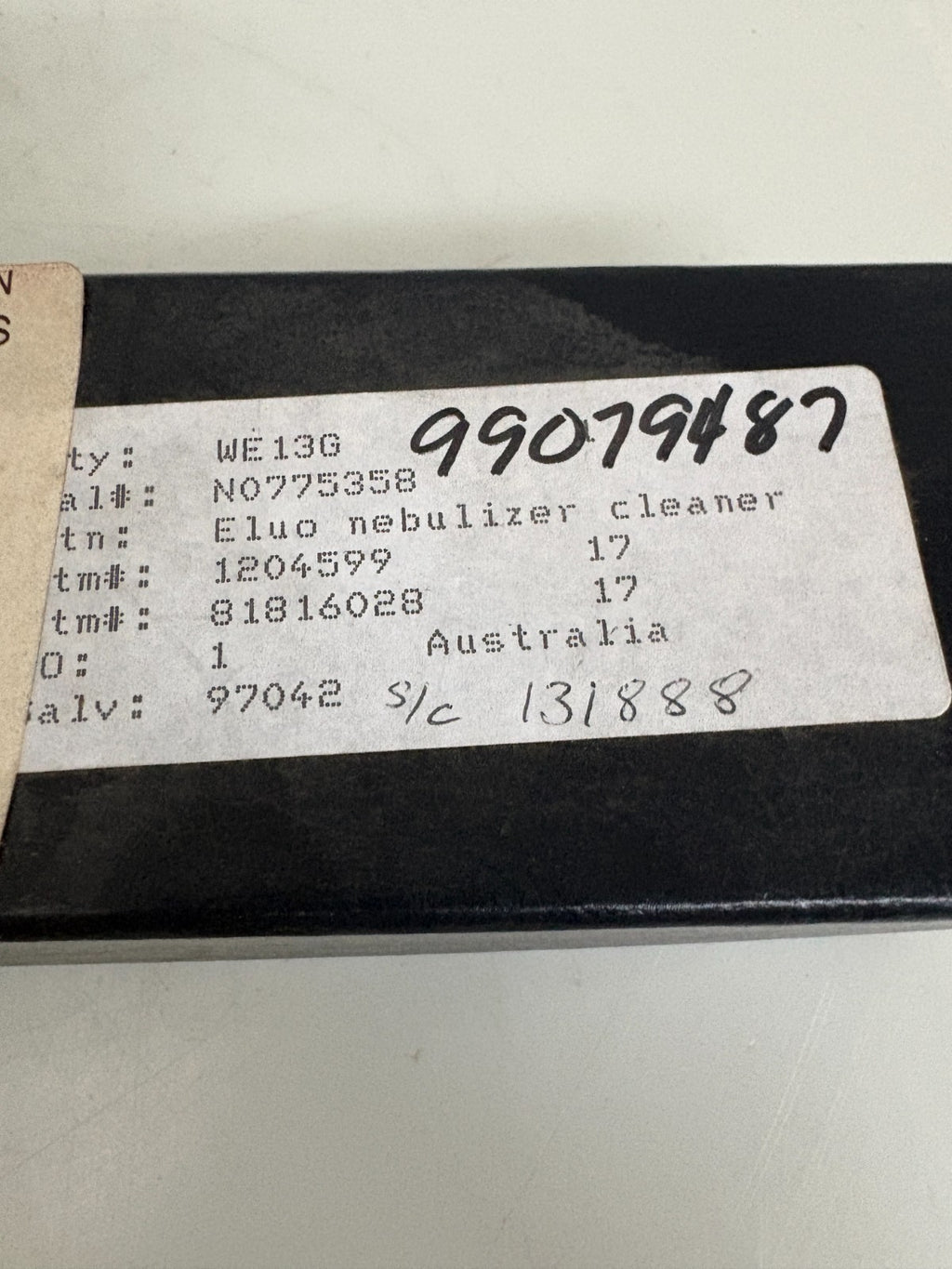 PERKIN ELMER ELUO  CLEANER N0777712 OR N0775358