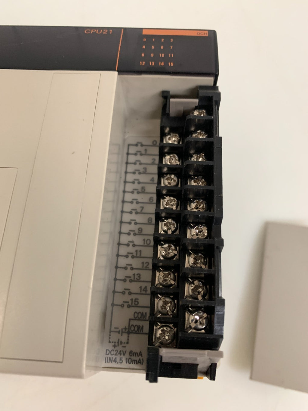 OMRON PROGRAMMABLE CONTROLLER CPU UNIT CQM1-CPU21-E