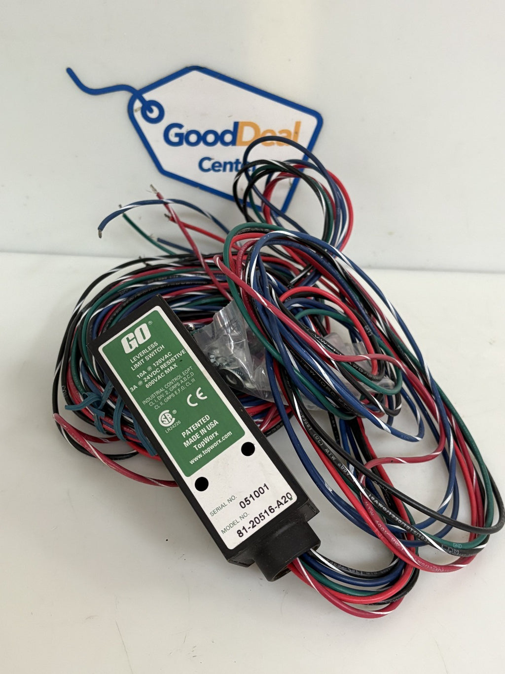 TOPWORX GO LEVERLESS LIMIT SWITCH 81-20516-A200