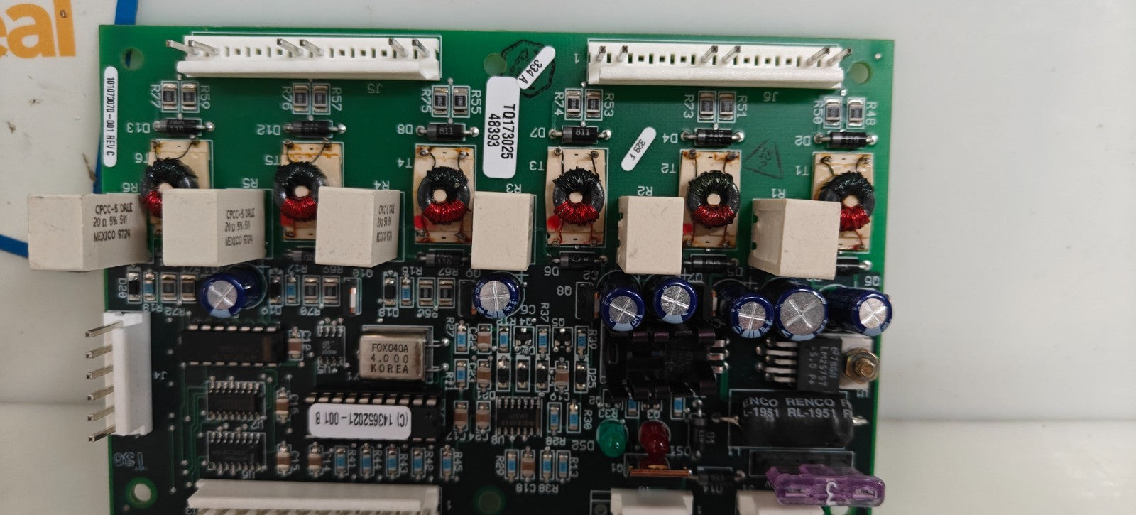 EATON CONTROL BOARD STATIC SWITCH BYPASS 101073070-0011