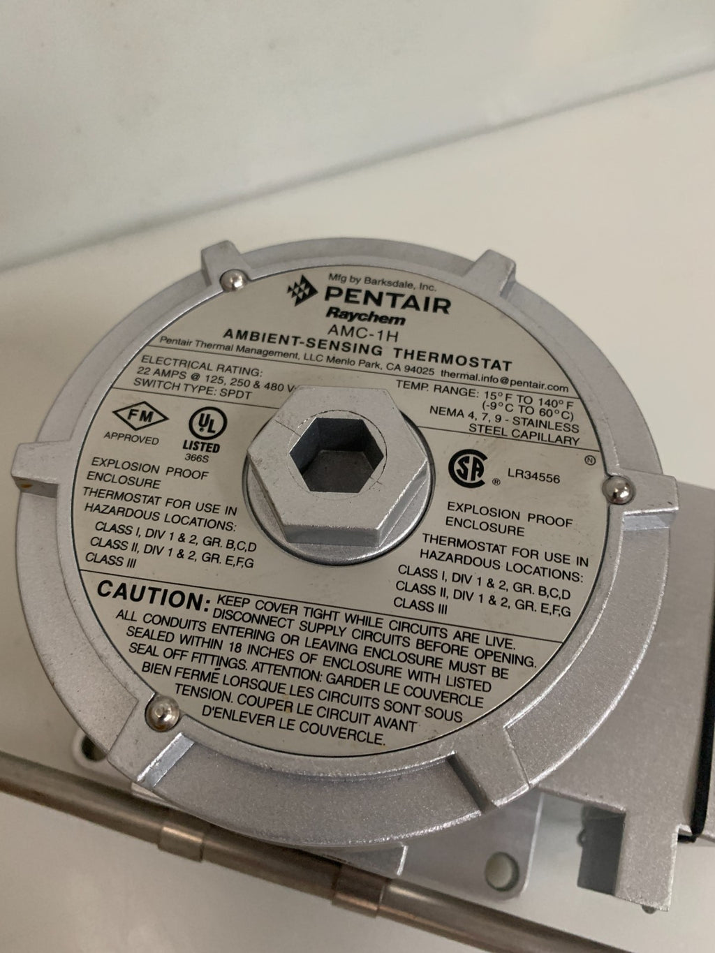 PENTAIR ROYCHEM AMBIENT SENSING THERMOSTAT AMC-1H