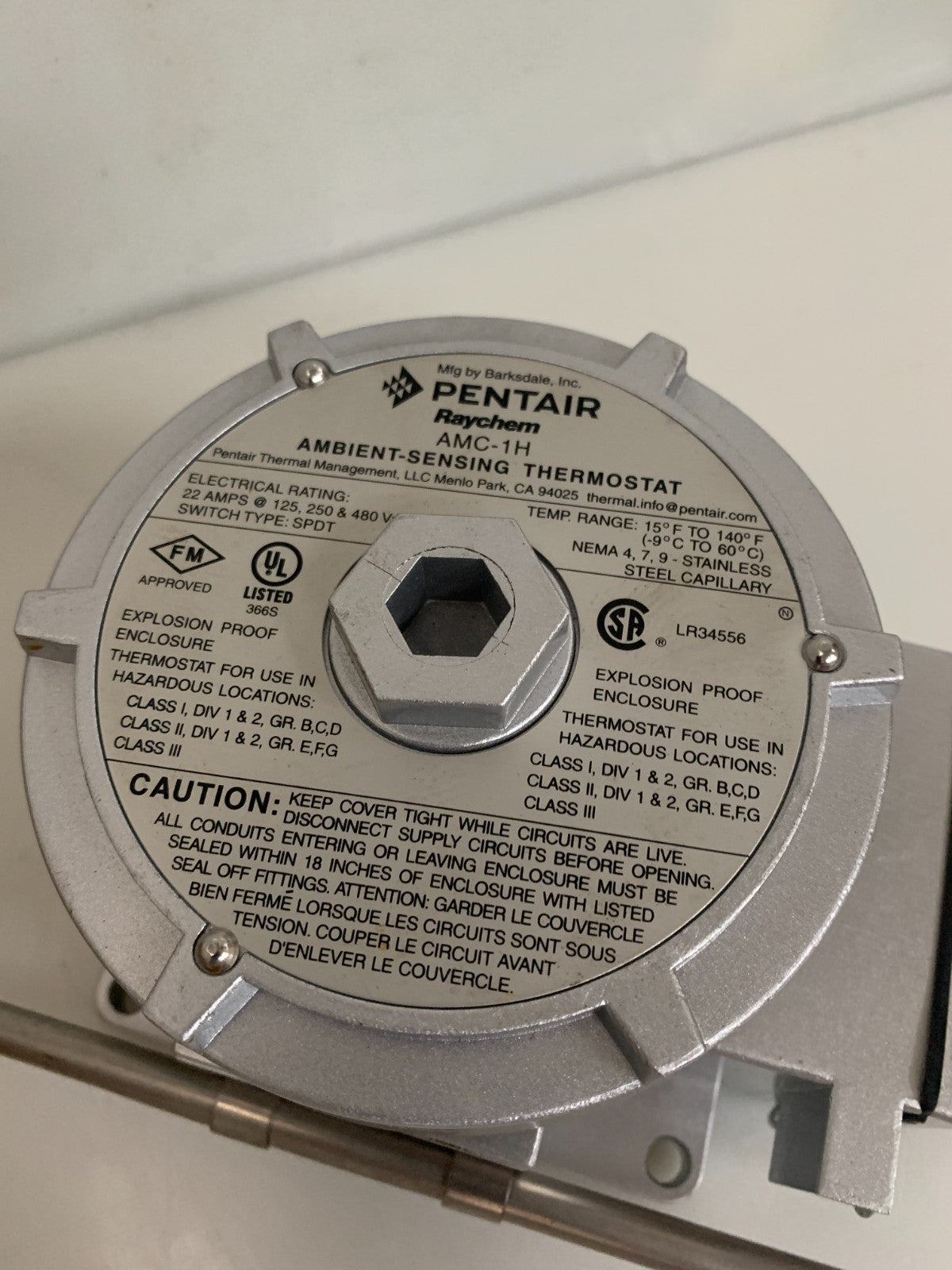 PENTAIR ROYCHEM AMBIENT SENSING THERMOSTAT AMC-1H