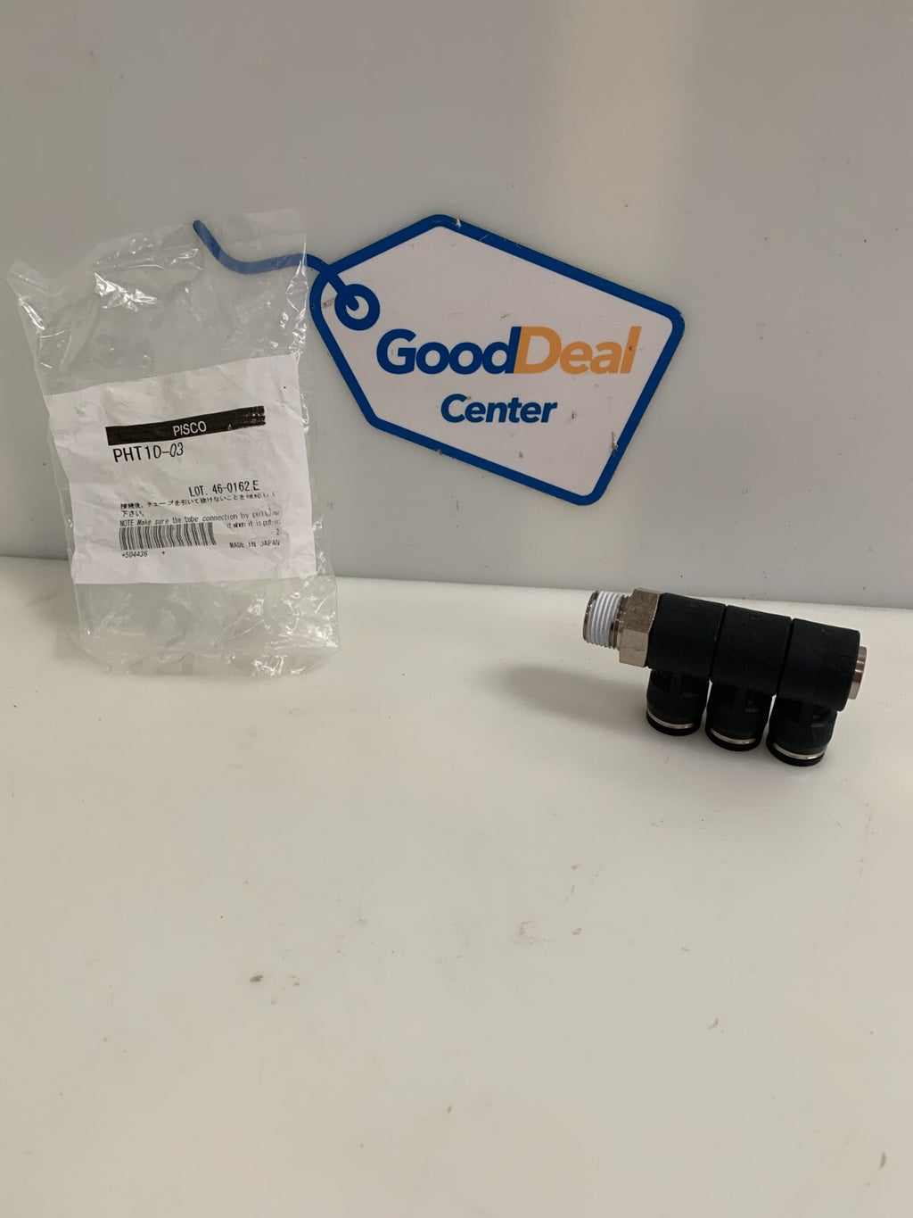 PISCO PHT10-03 CONNECTOR HP TRIPLE ELBOW 10MM 0100-3245