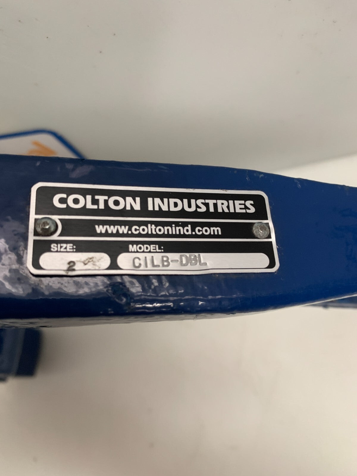 COLTON INDUSTRIES 2" BUTTERFLY VALVE CILB-DBL
