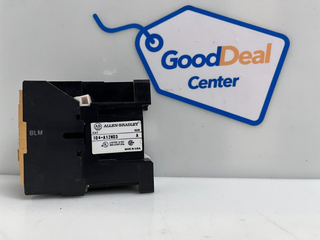 ALLEN-BRADLEY 104-A12ND3 Reversing Contactor (Lot of 2)1