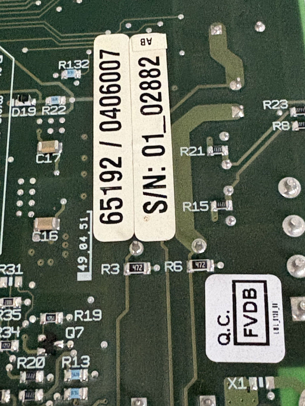 XEIKON DRIVE CONTROL BOARD SBLDRV V02-01