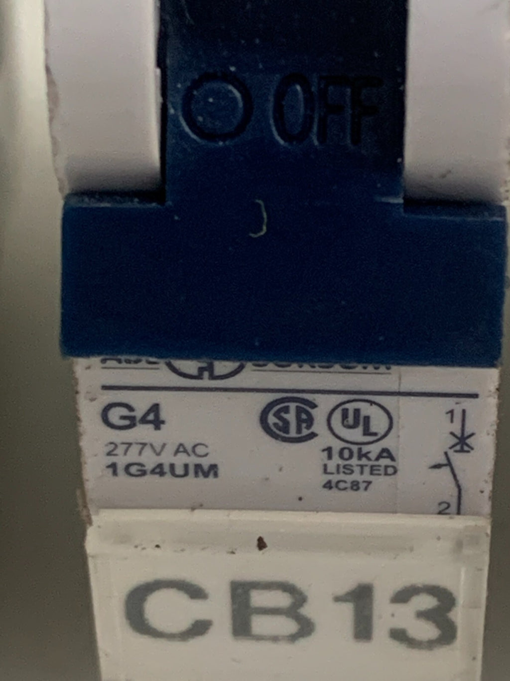 LOT OF 4 ALTECH ABL SURSUM G10 1G10UM CIRCUIT BREAKER1