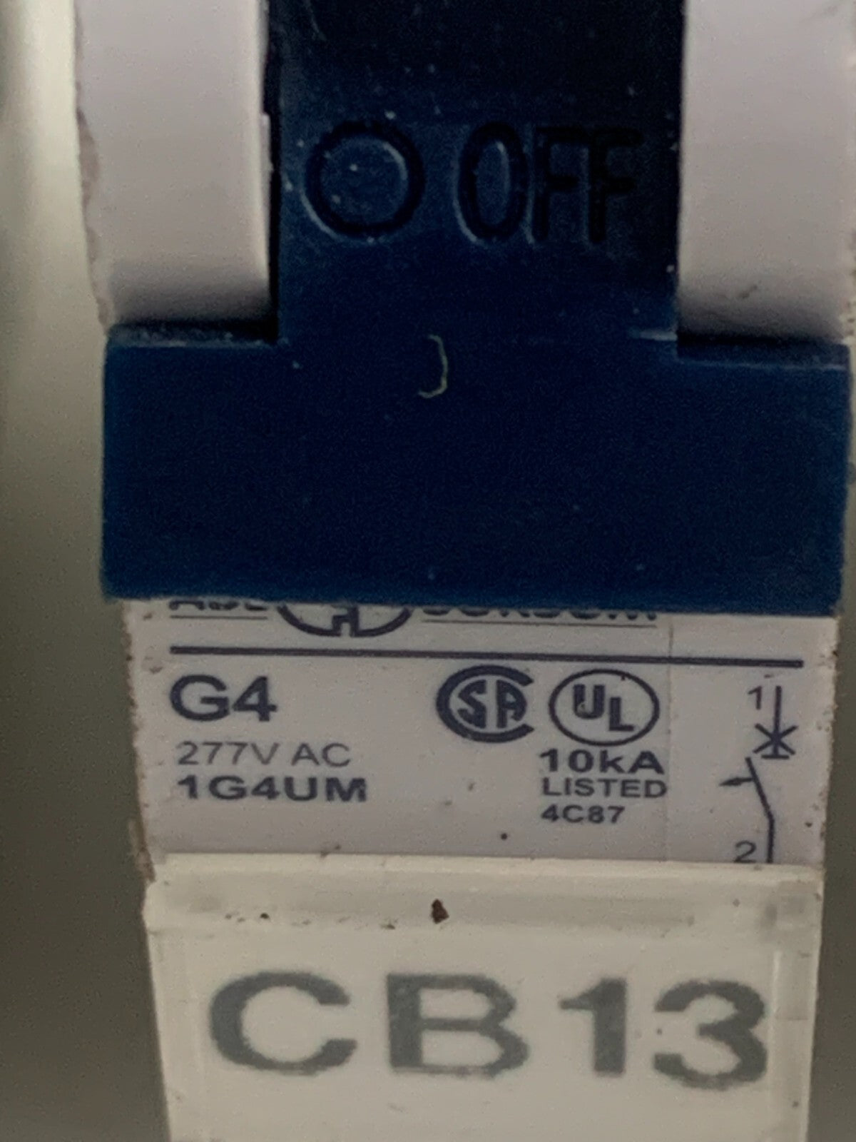 LOT OF 4 ALTECH ABL SURSUM G10 1G10UM CIRCUIT BREAKER1