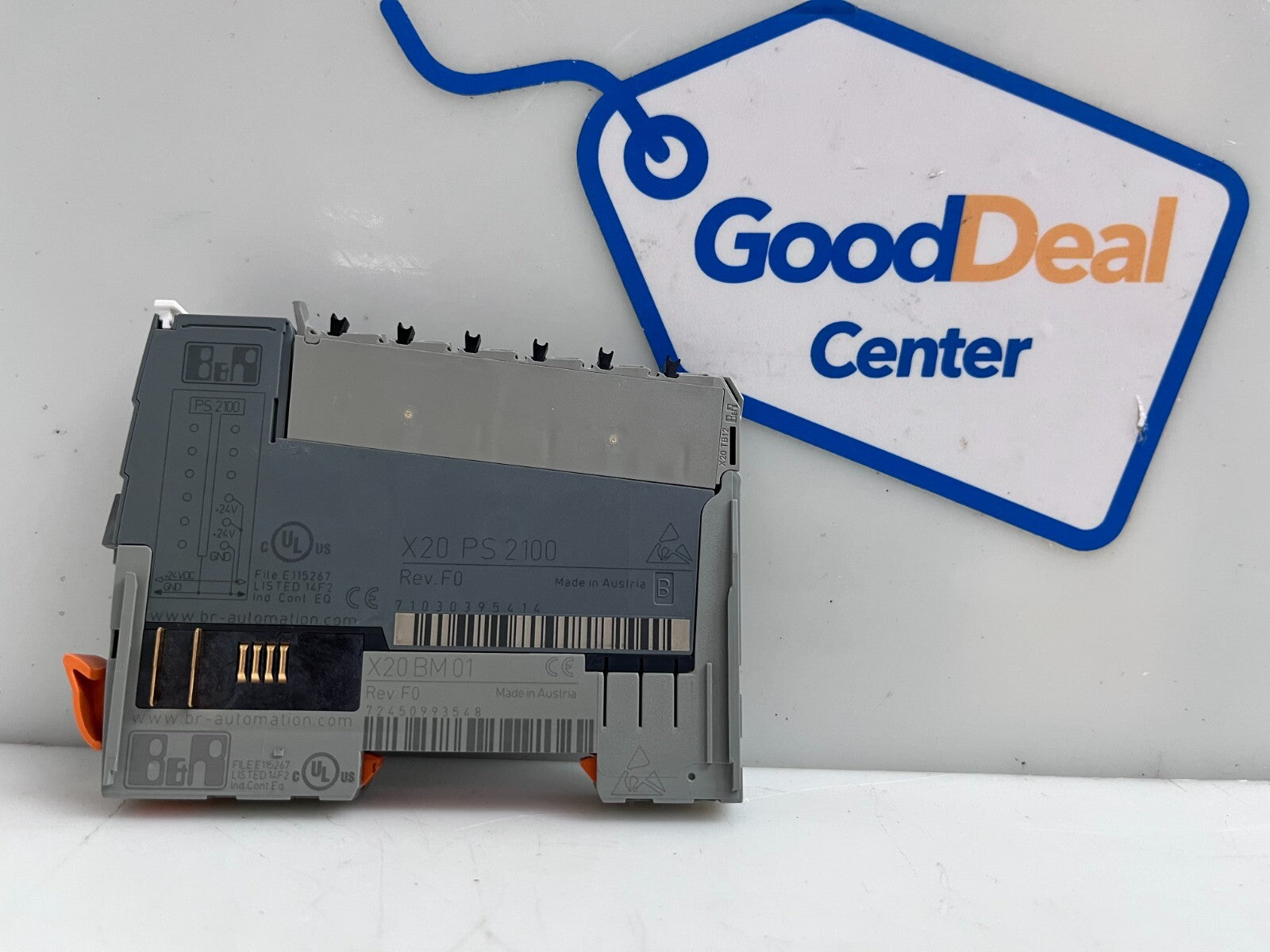 B&R X20PS2100 Power Supply Module  Rev.F0