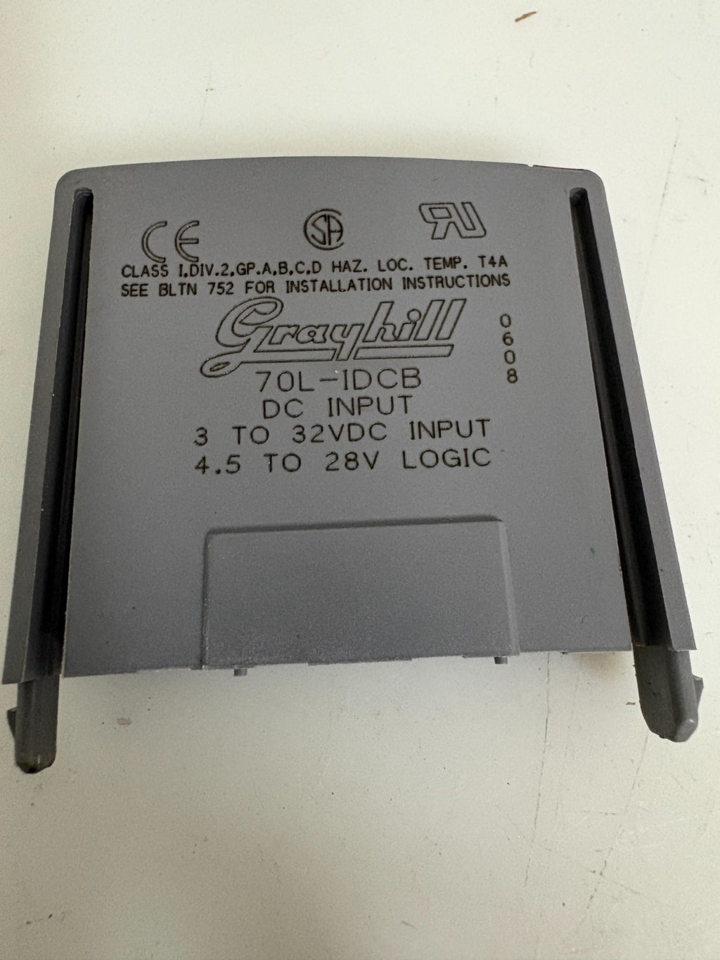 GRAY HILL INTERFACE I/O MODULE 70L-IDCB