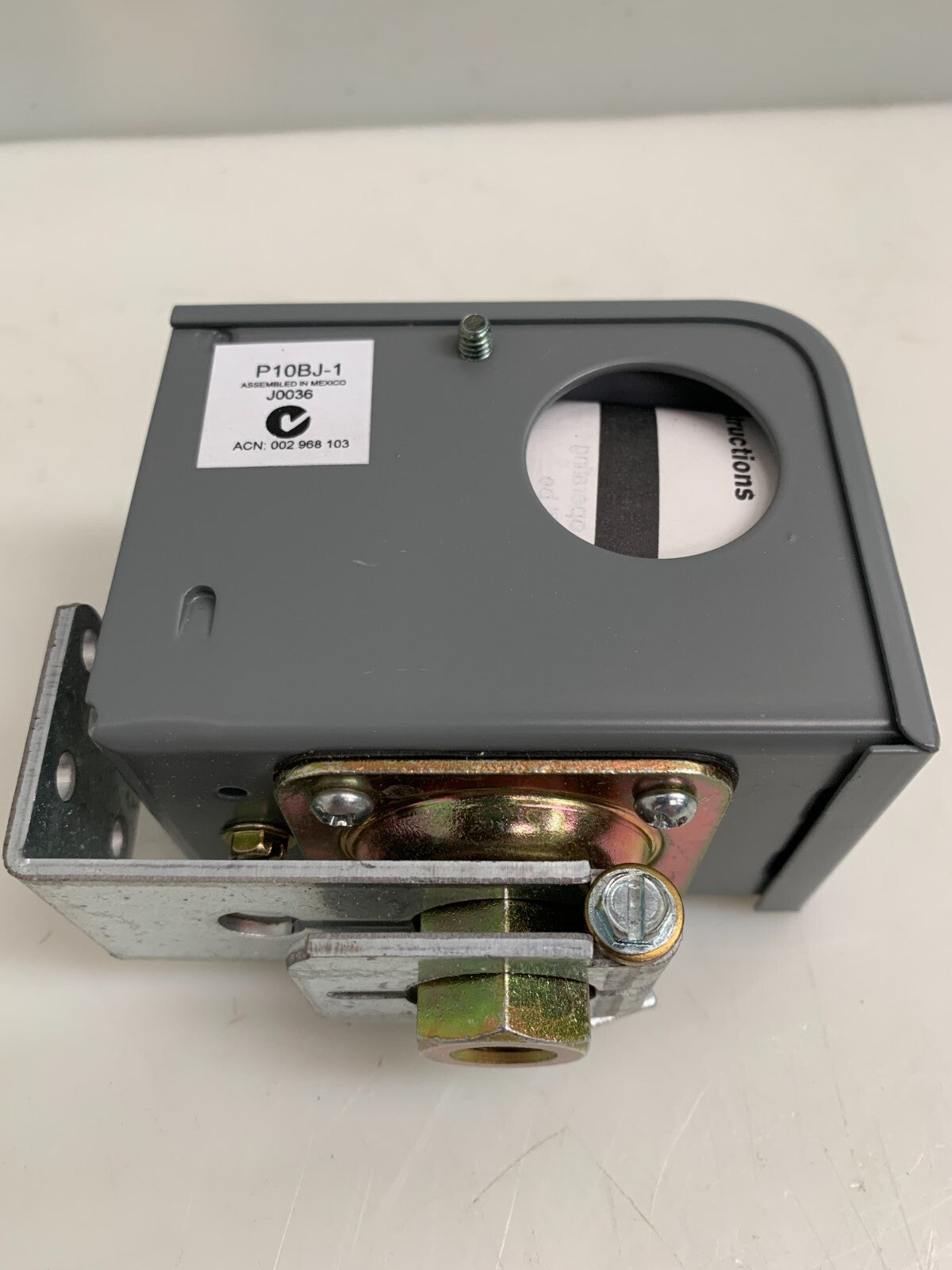 P10BJ-1C Johnson Controls Low Range Pressure Control