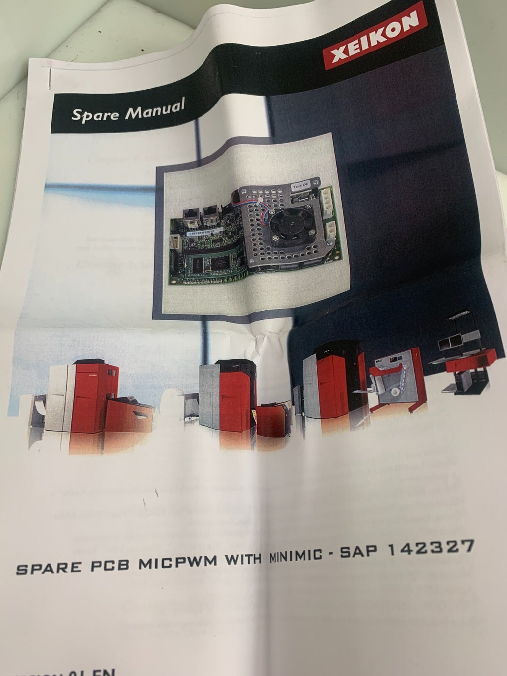 XEIKON SAP 142327 Spare PCB MICPWM with Minimic