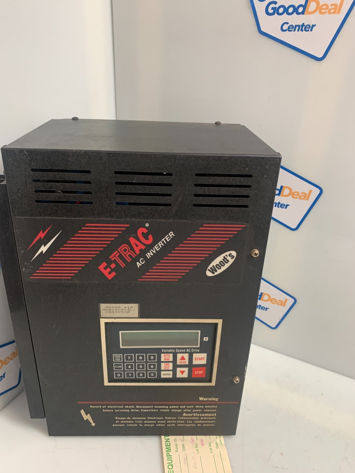 WOOD'S E-TRAC 1 HP AC INVERTER DRIVE WCC 5001-0B 3PH  27005-304