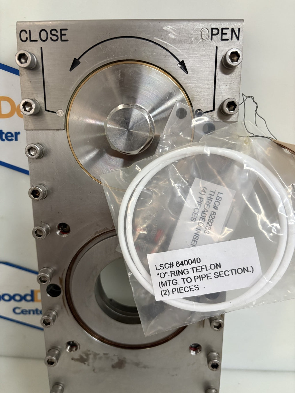 VERSO VALVE ISOLATION LIQUID SOLIDS #829246 GATE ADAPTER VALVE #3001776 9 FB 25