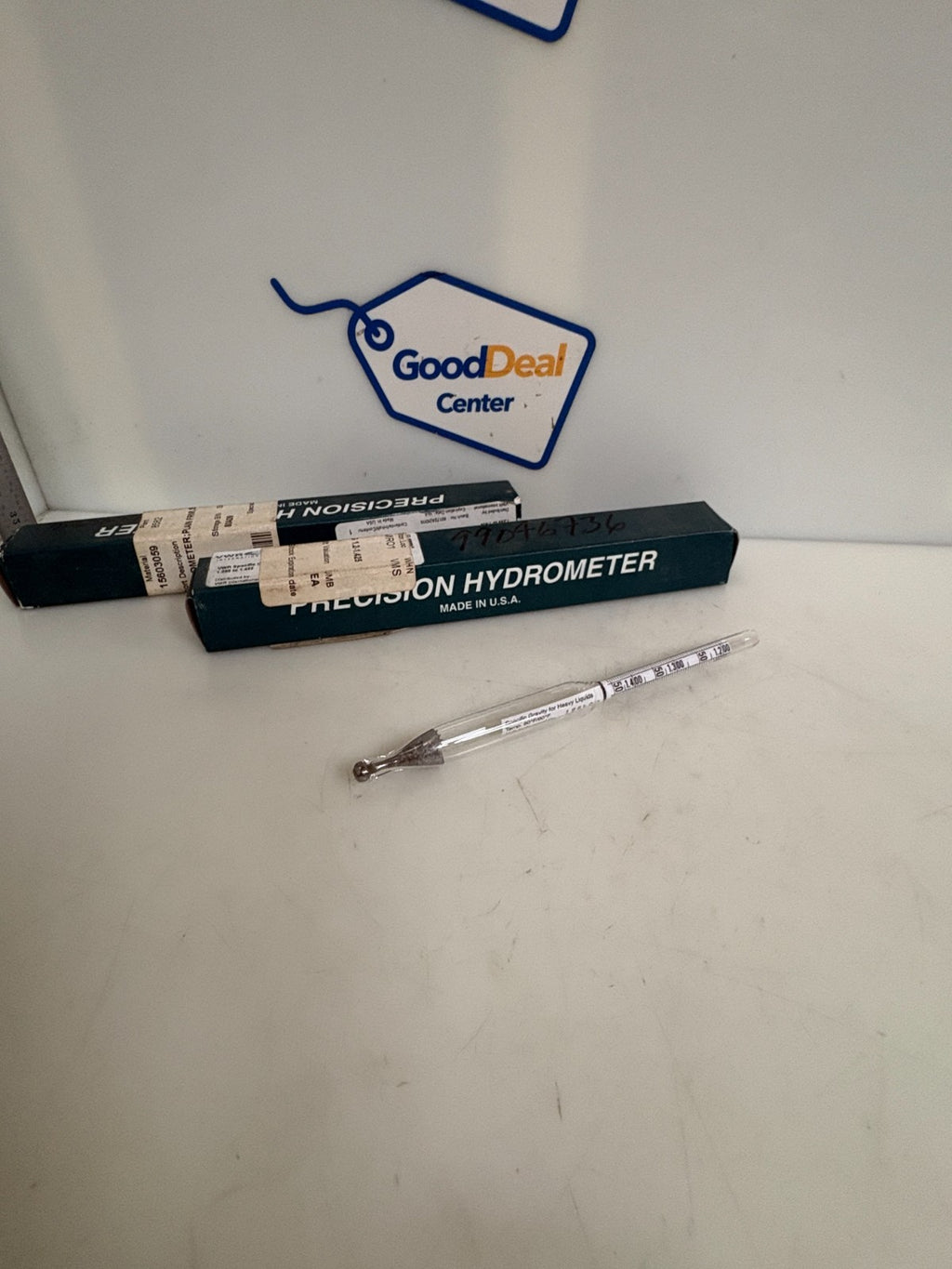 LOT OF 2 VWR PRECISION HYDROMETER 1.2-1.45