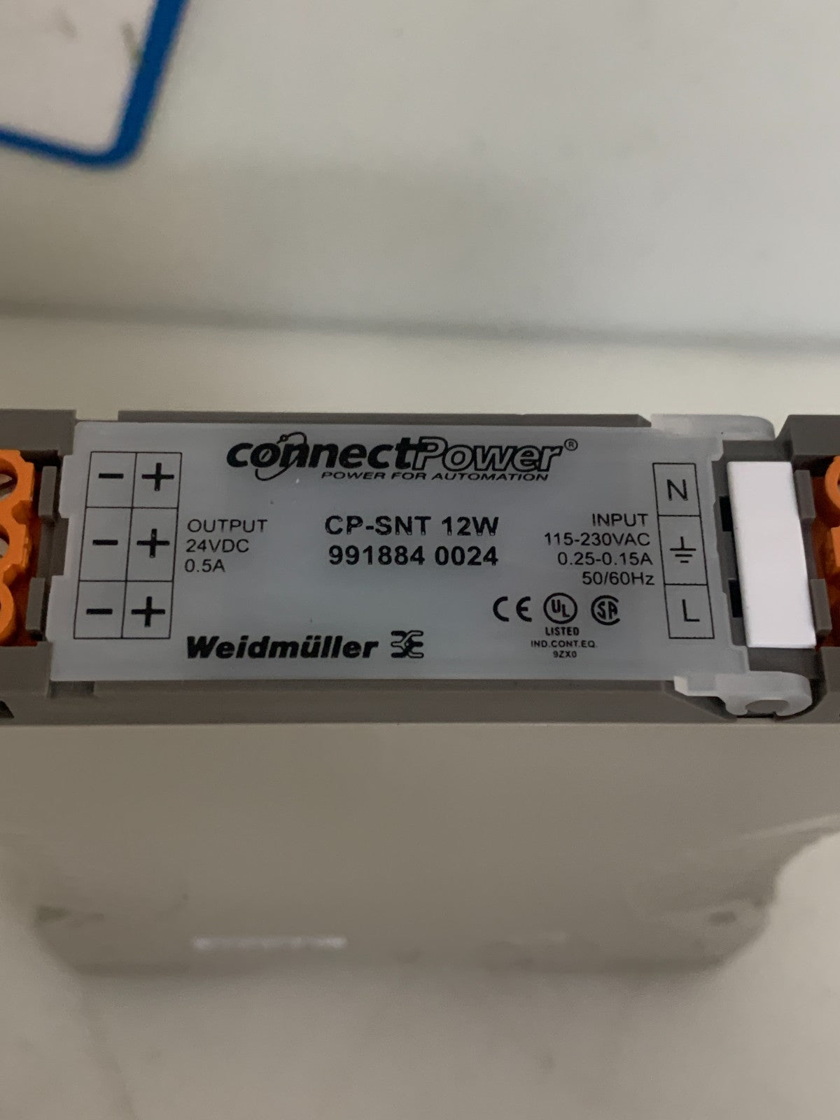 WEIDMULLER CONNECT POWER MODULE CP-SNT 12W 901884-0024