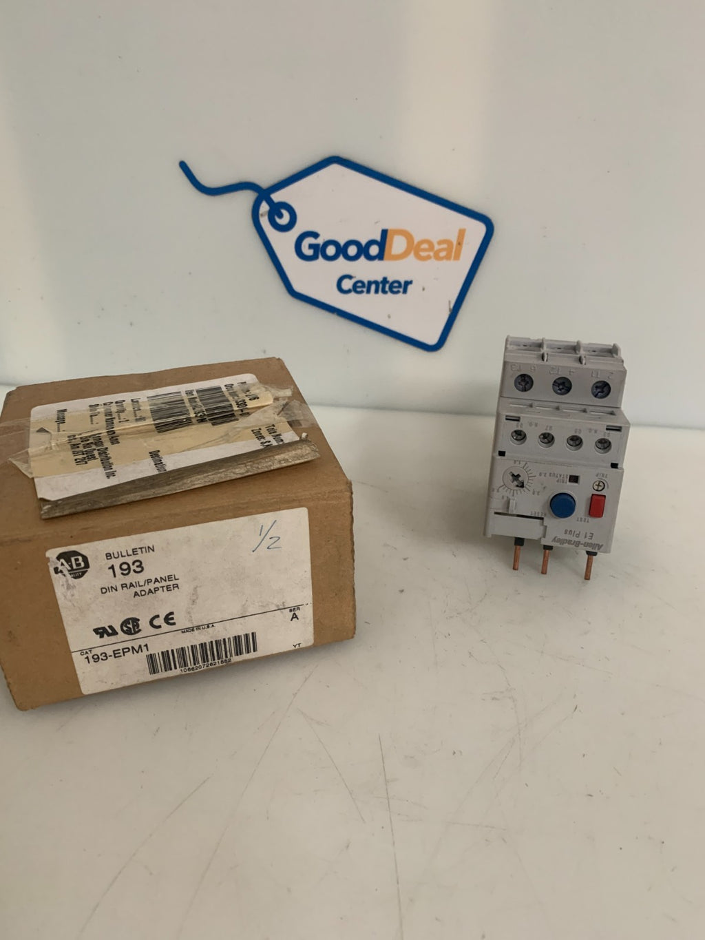 ALLEN BRADLEY OVERLOAD RELAY ADAPTOR 193-EPM1