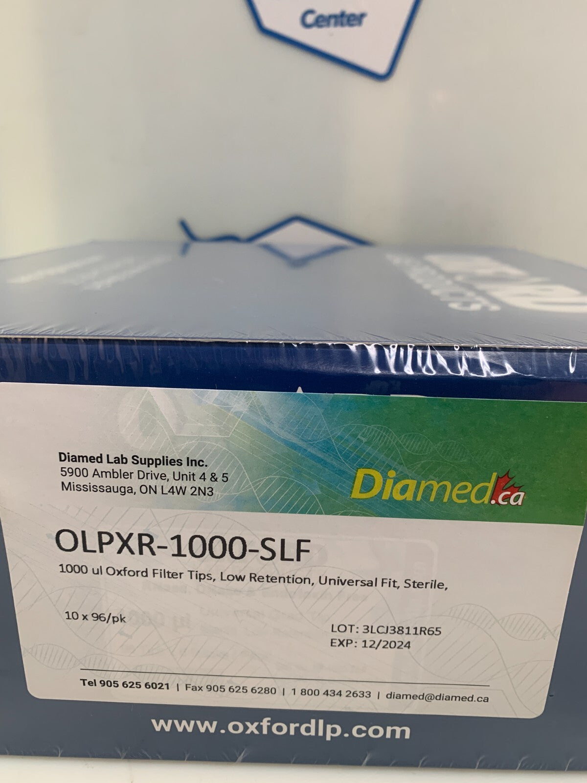 Oxford Lab Products Accutip OLPXR-1000-SLF 1000ul 10x96/pk0