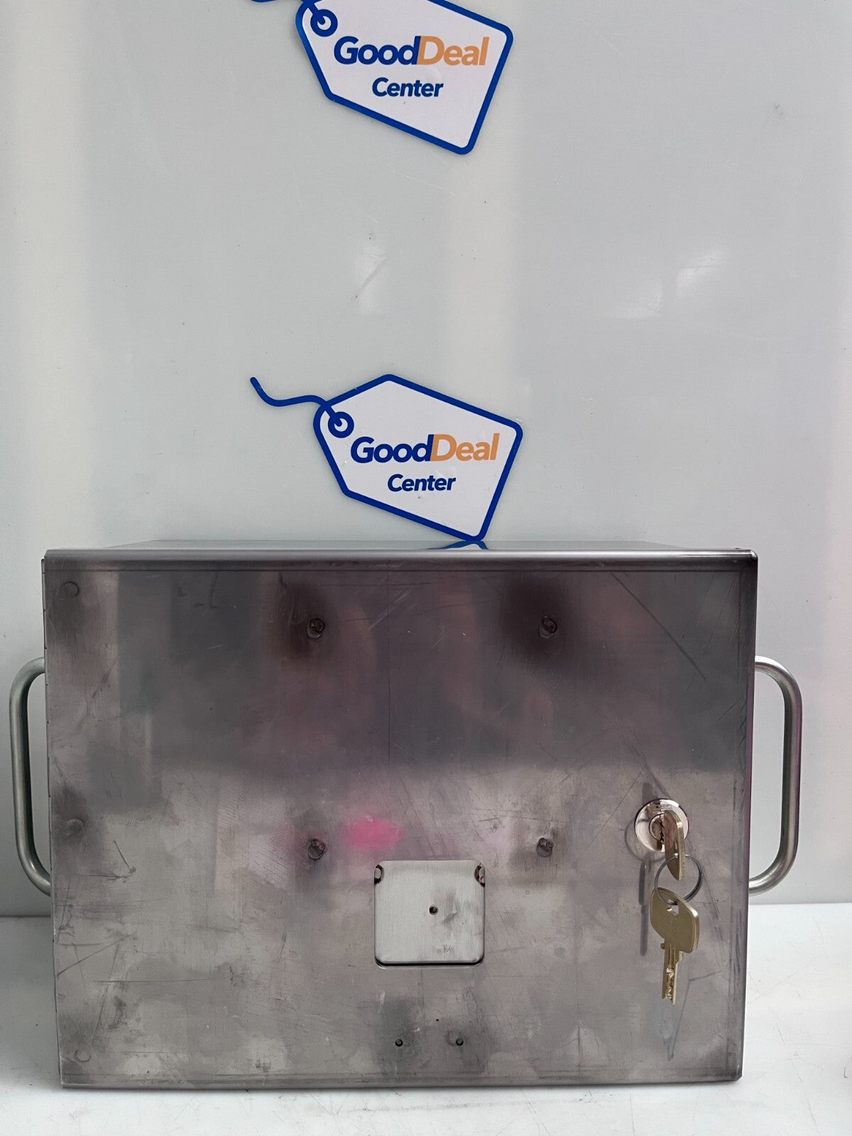 Stainless Steel Cash Box  with Key