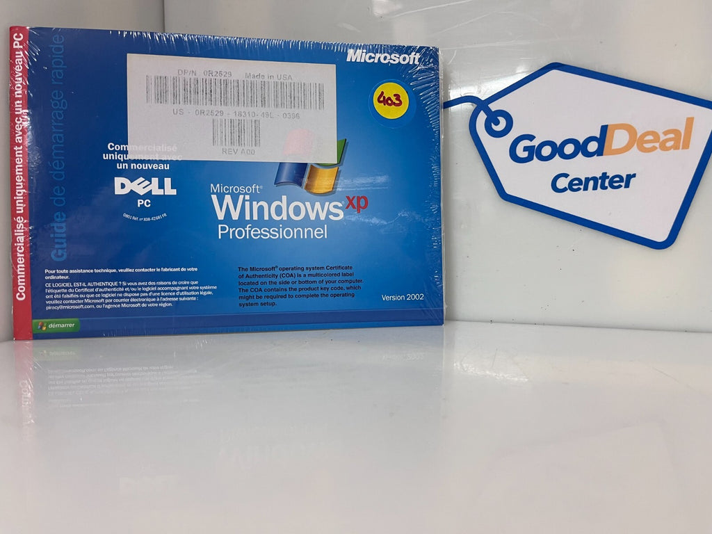 Nouveau MICROSOFT WINDOWS XP PROFESSIONEL Version française