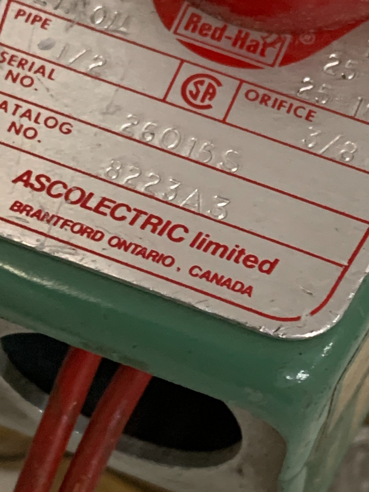 ASCO SOLENOID VALVE 8223A3