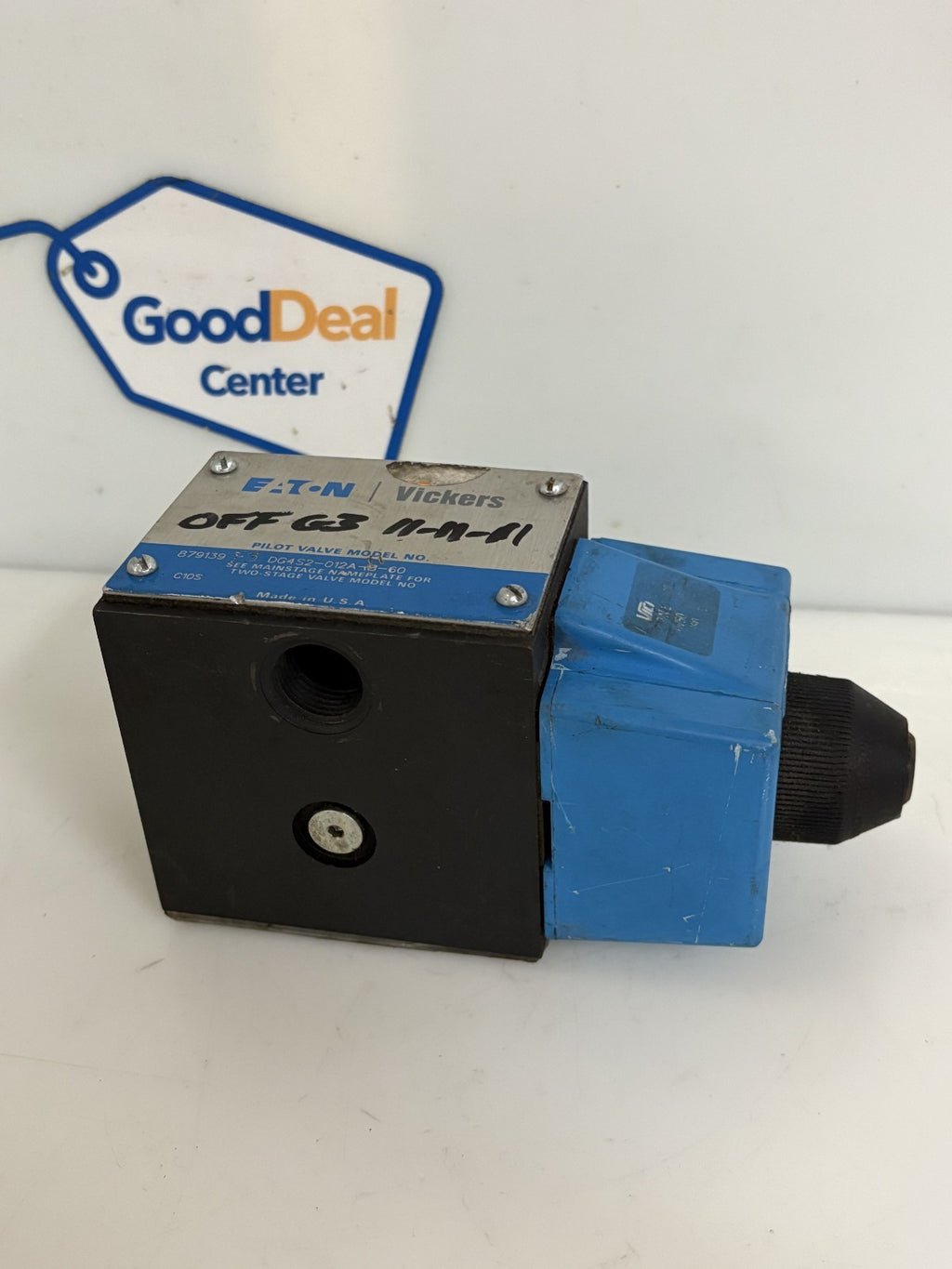 EATON VICKERS PILOT VALVE DG4S2-012A-B-60