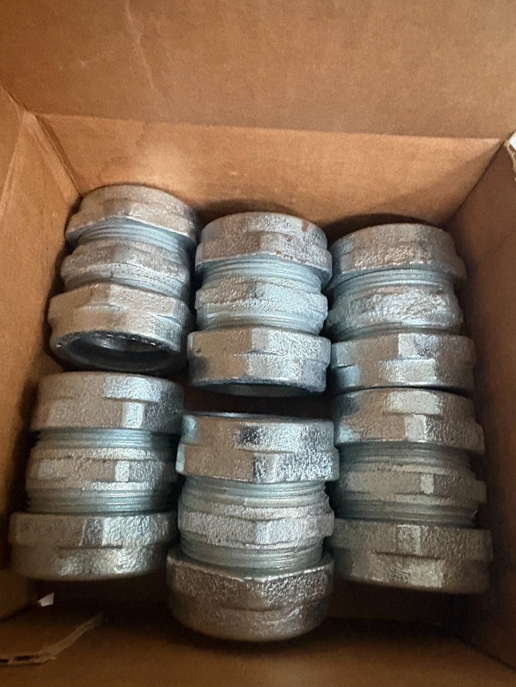 LOT OF 6 EGS O-Z/GEDNEY 1" COMPRESSION COUPLING 30-100