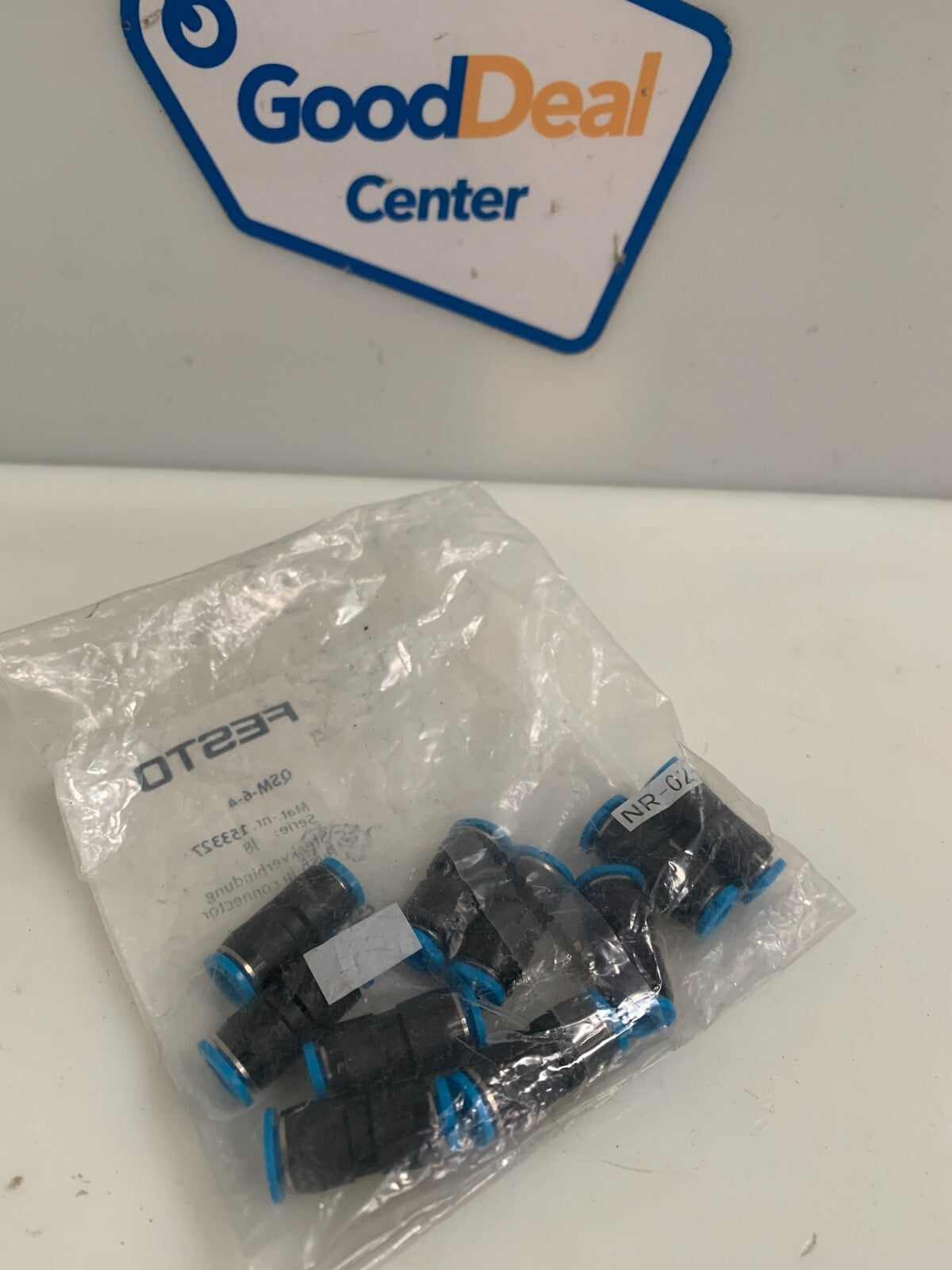 NEW 10PCS IN BAG FESTO PNEUMATIC UNION QSM-6-4 #1533270