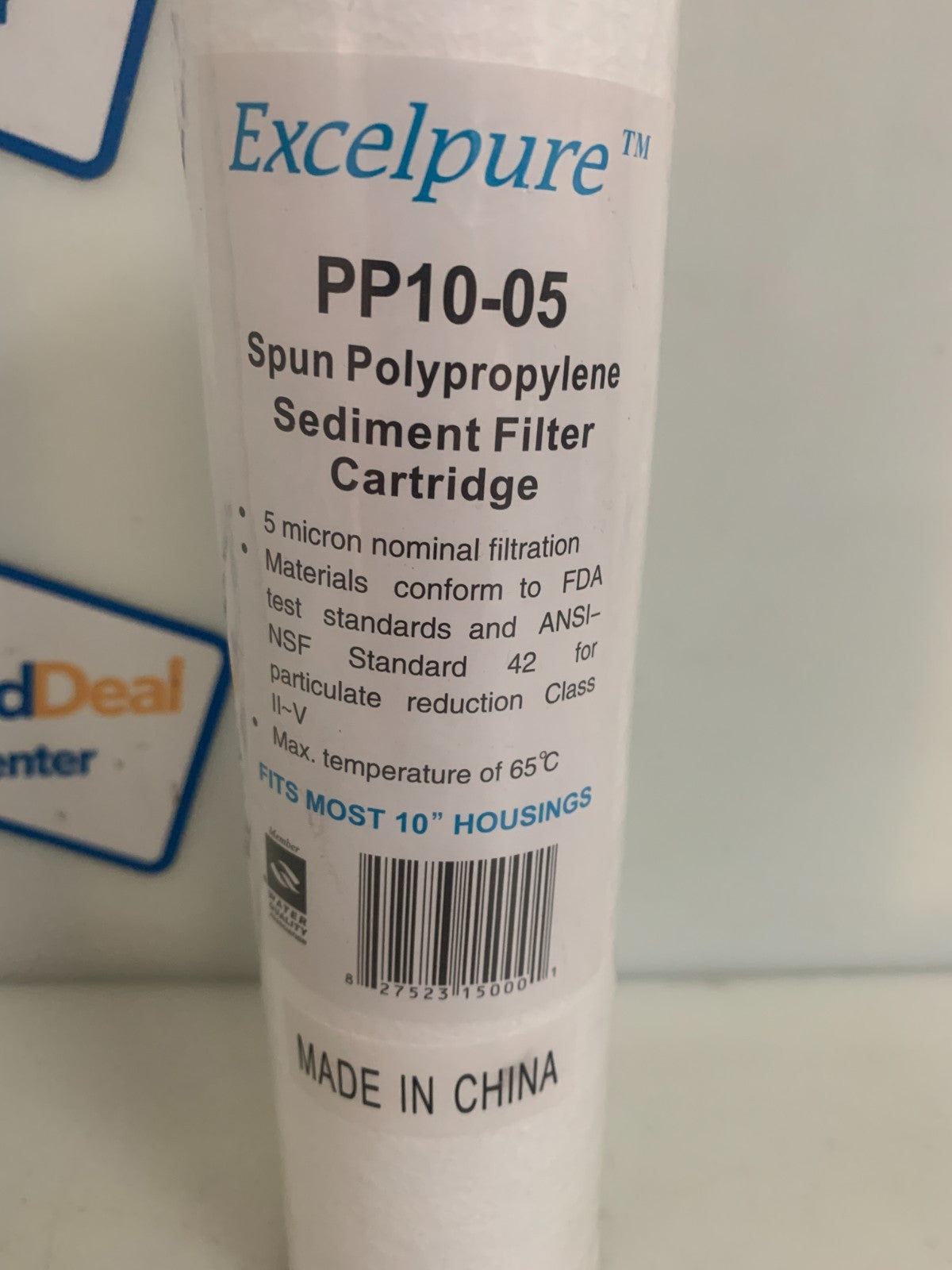 LOT OF 29 EXCELPURE SEDIMENT FILTER PP10-05