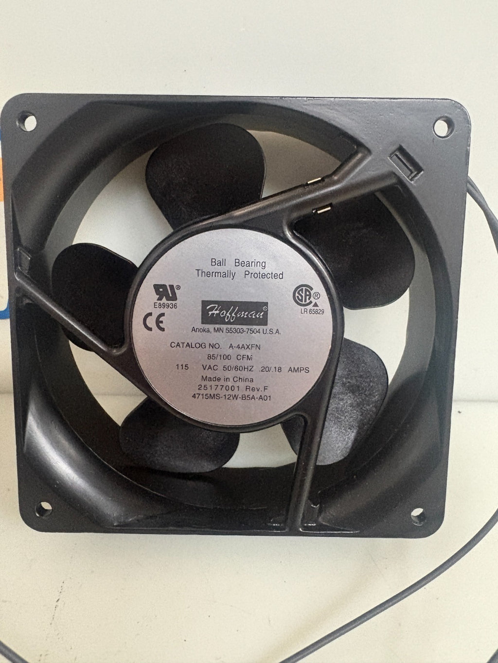 HOFFMAN 5 BLADES COOLING FAN A4AXFN 1