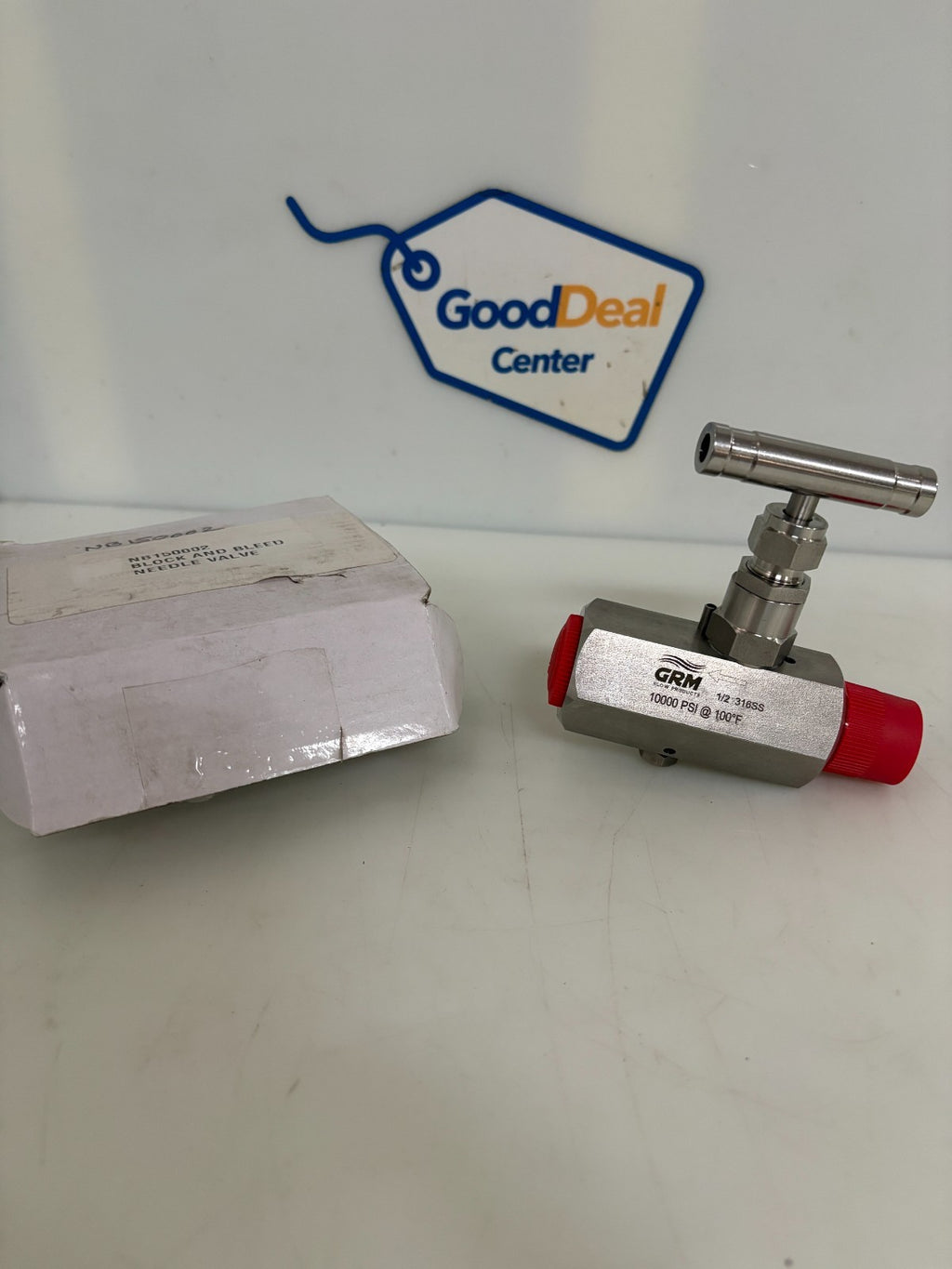GRM 1/2" BLOCK AND BLEED NEEDLE VALVE 10 000 PSI NB150002 190325B040