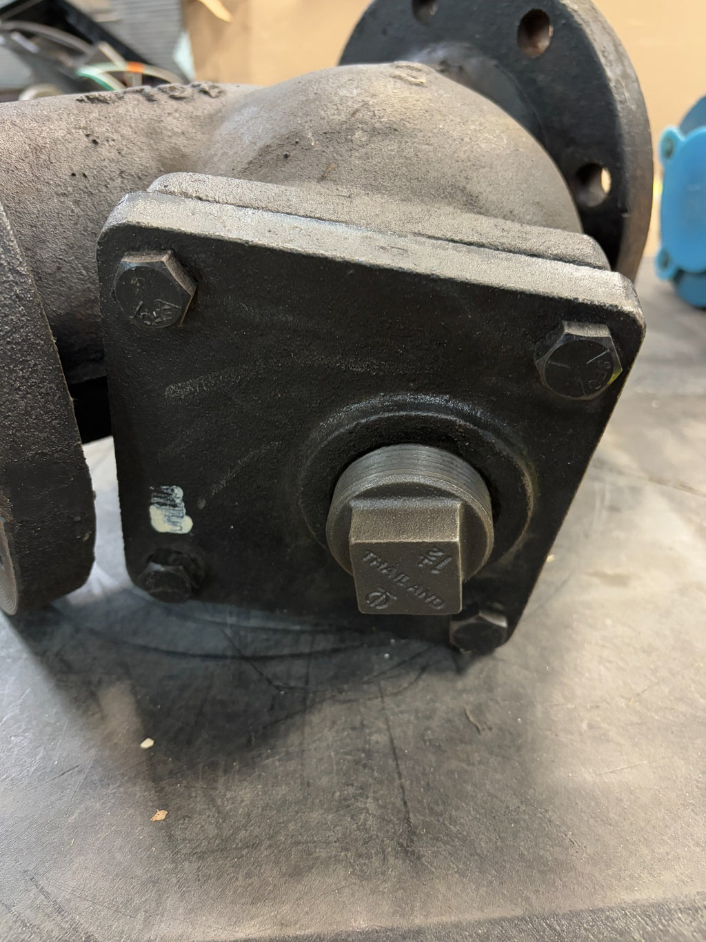 MUELLER STEAM WYE STRAINER #758 4" W/9" FLANGED 03-10-27