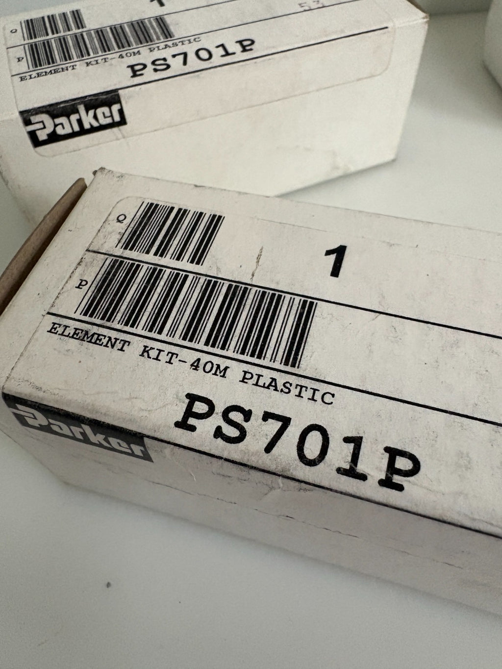LOT OF 4 PARKER ELEMENT KIT 40M PLASTIC2