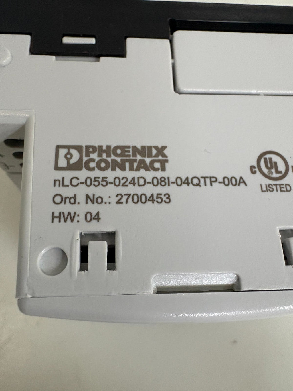 PHOENIX CONTACT NANOLINE BASE UNIT #2700453 NLC-055-024D-081-04QTP-00A