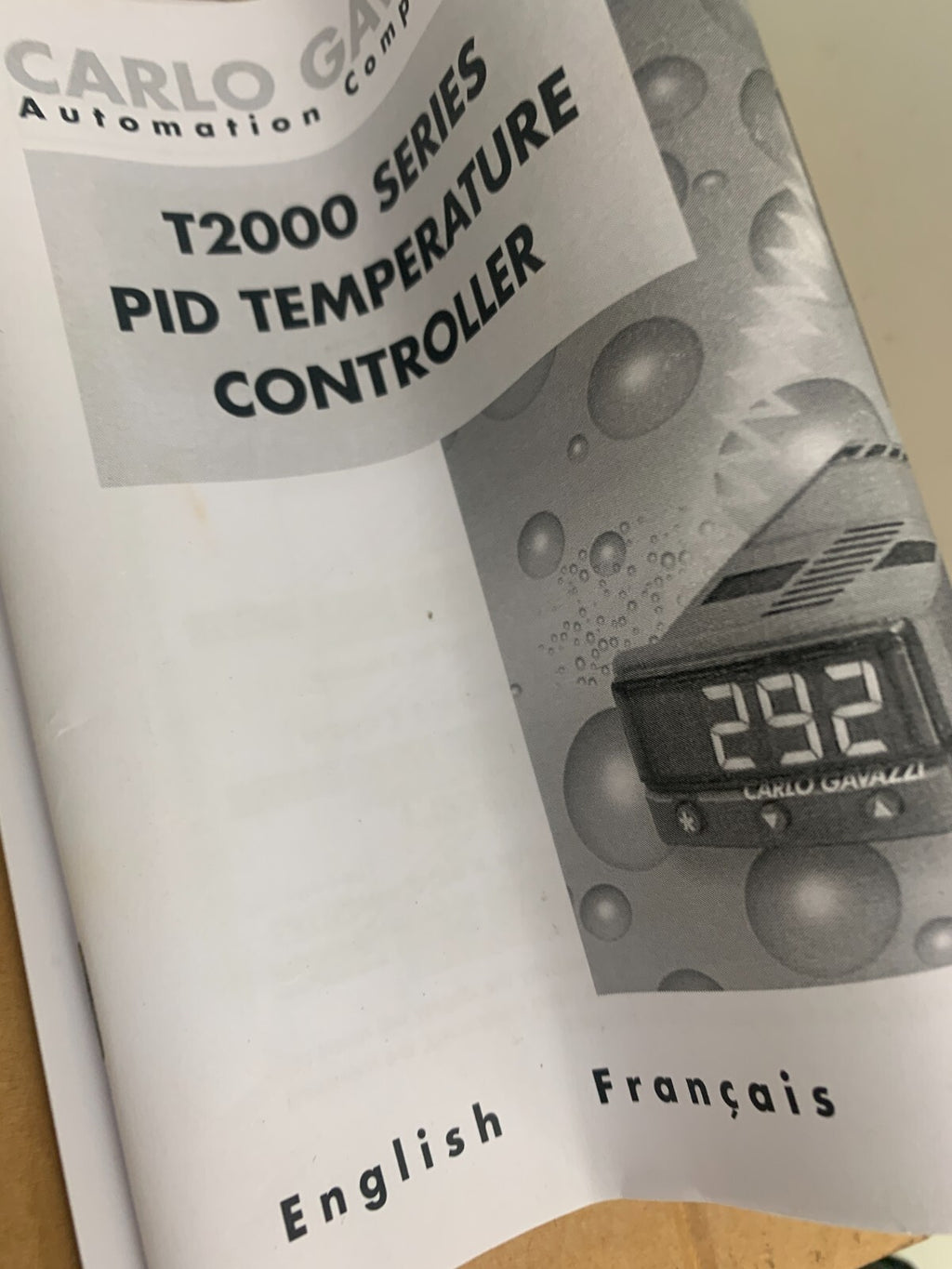 CARLO GAVAZZI T2032 DIGITAL DISPLAY TEMPERATURE CONTROLLER