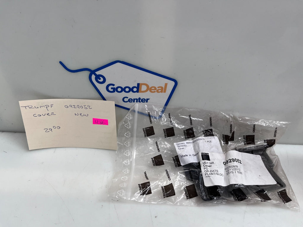 TRUMPF 0929052 Cover Plate