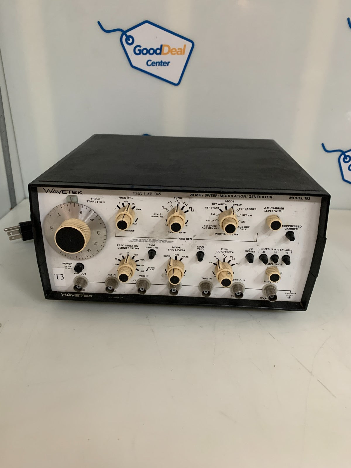 WAVETEK SWEEP MODULATION GENERATOR #193