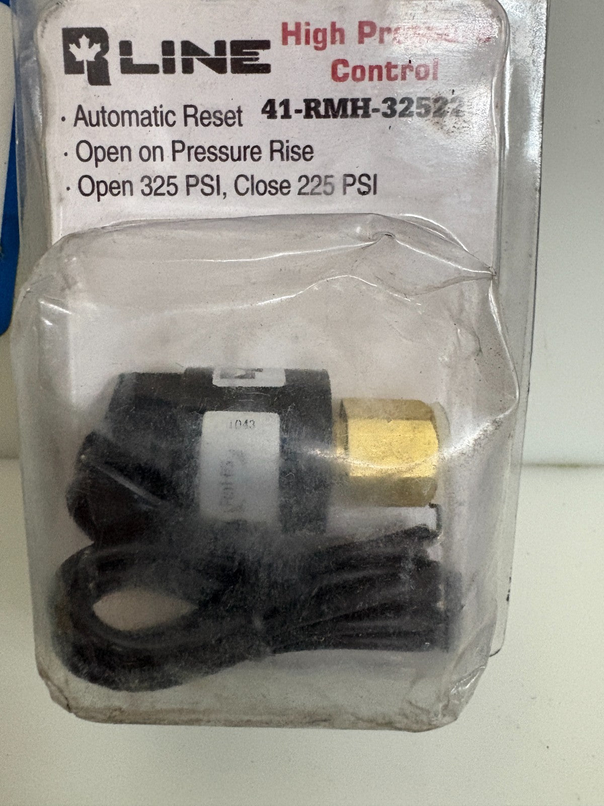 RED LINE HIGH PRESSURE CONTROL 41-RMH-325225