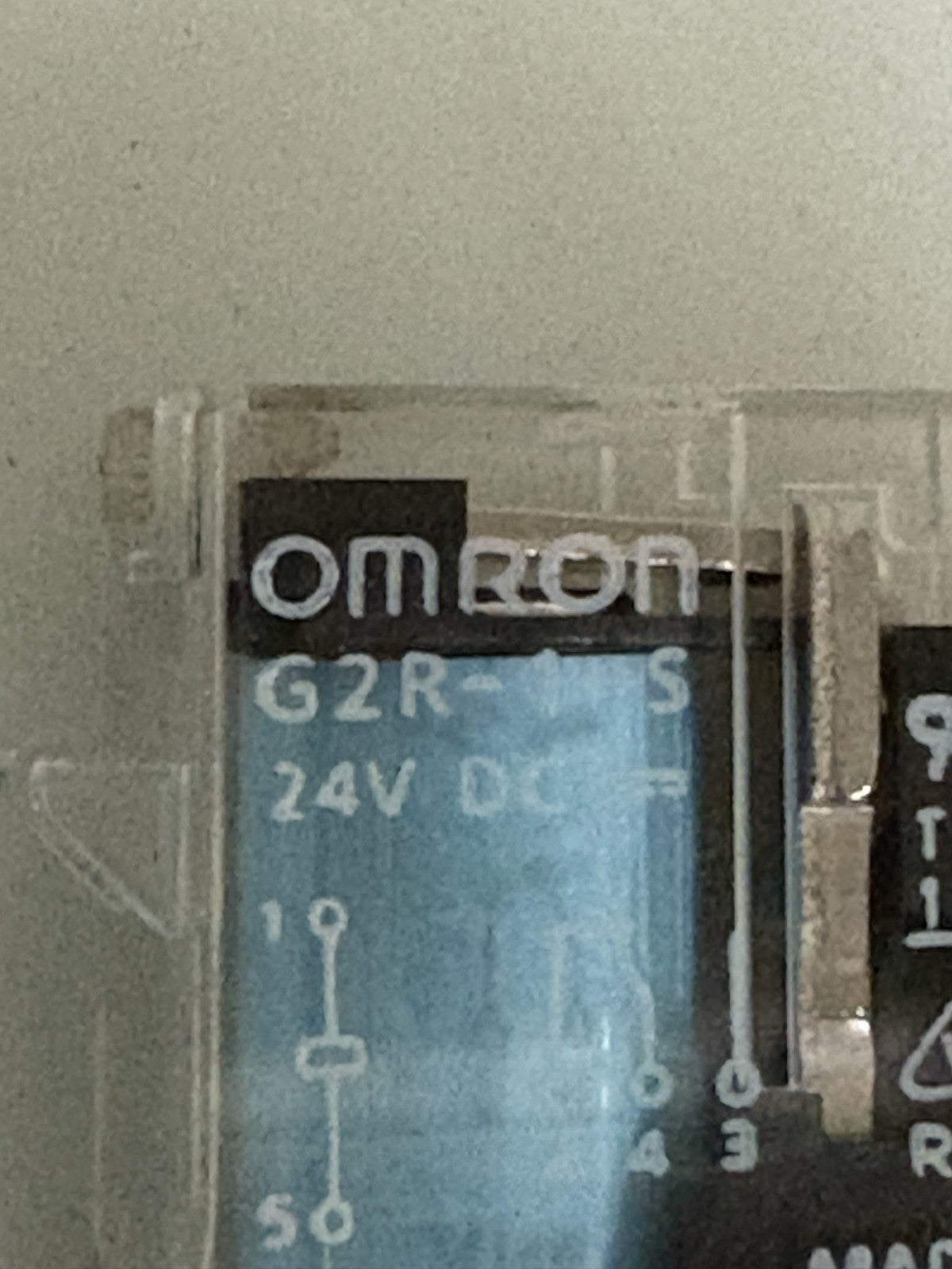 LOT OF 7 OMRON POWER RELAY G2R-1-S 12X3W1