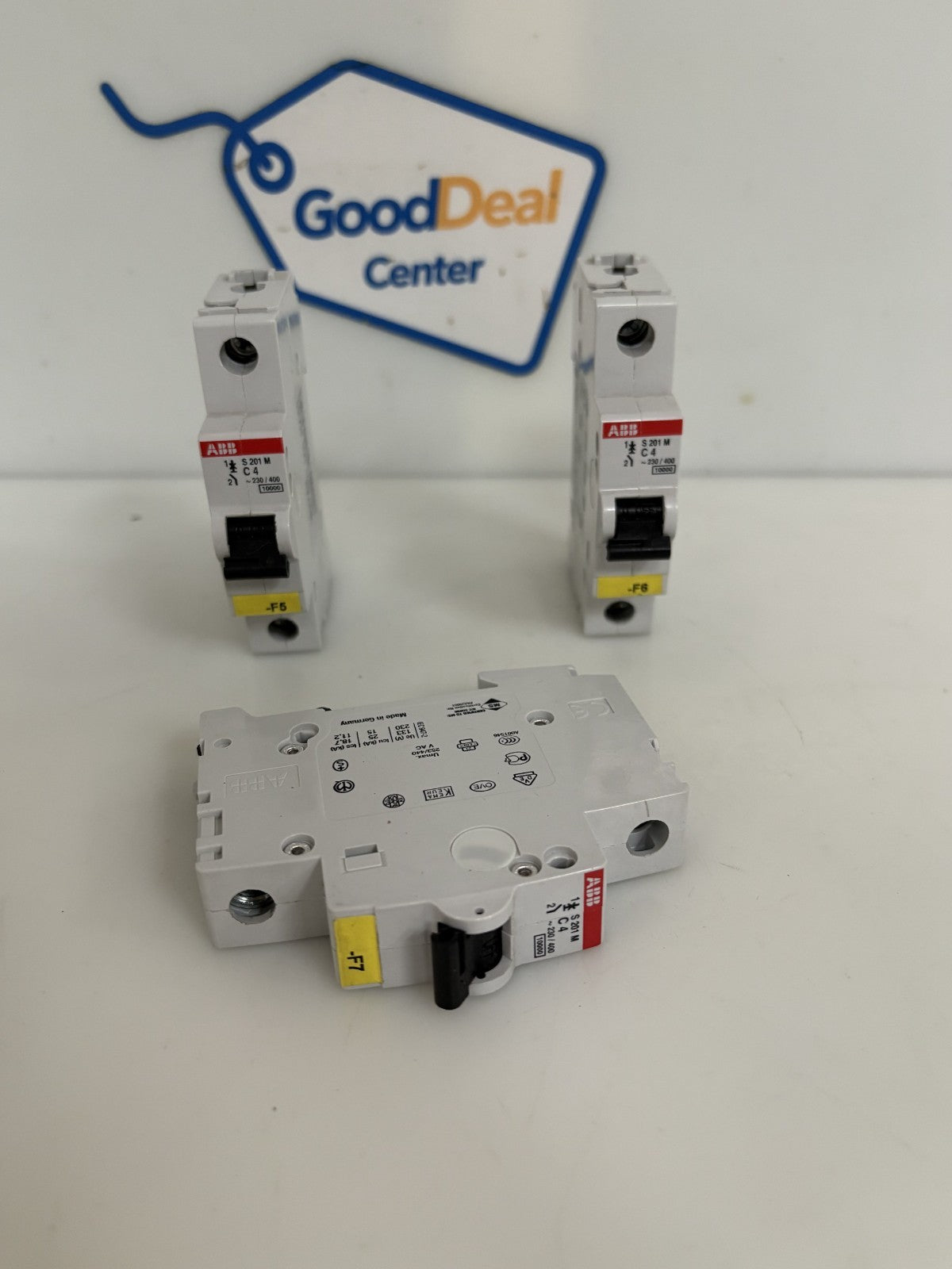 ABB CIRCUIT BREAKER S 201MC4 2CD S271001 R0044