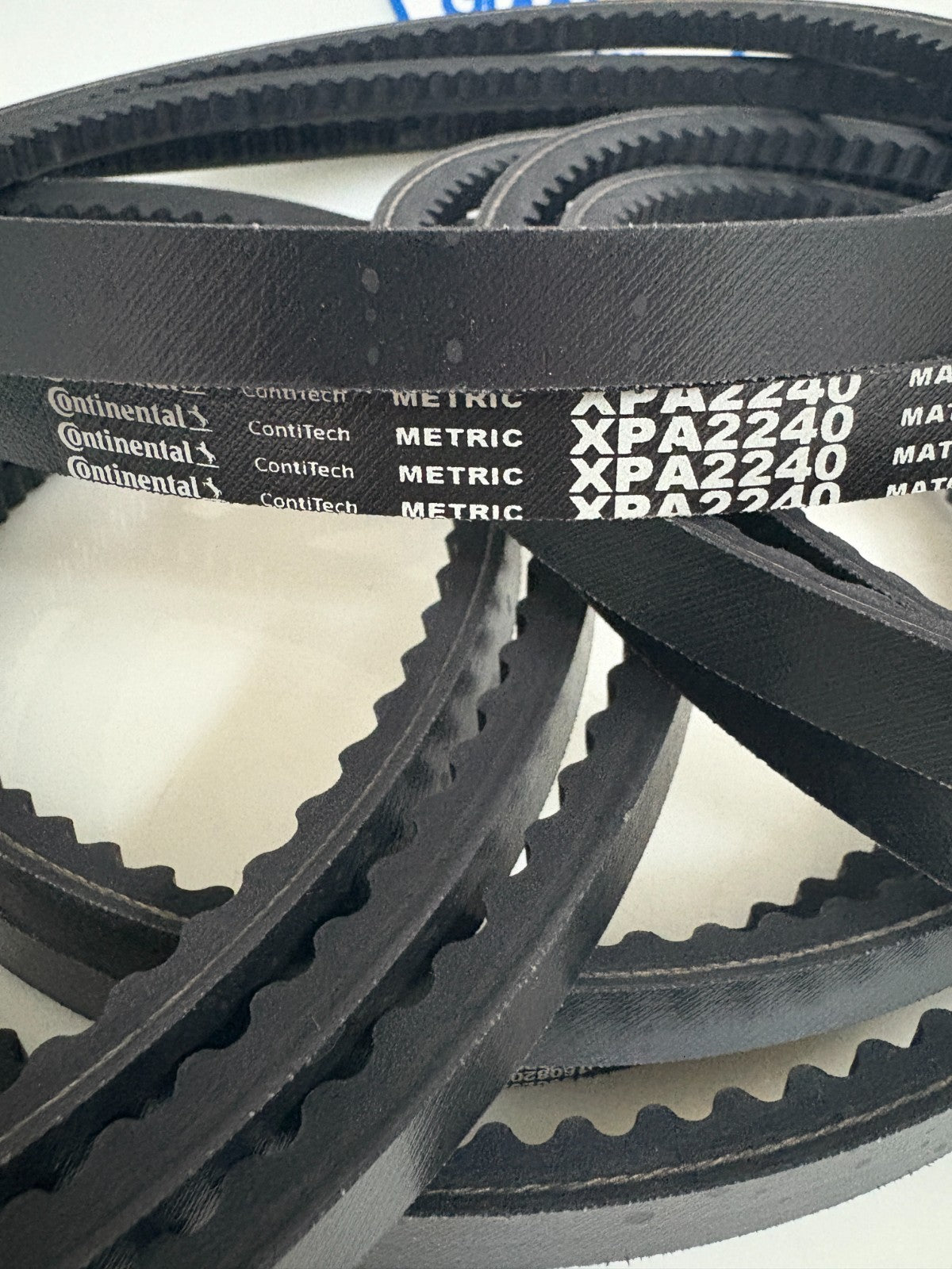 LOT OF 4  CONTINENTAL METRIC V-BELT XPA2240