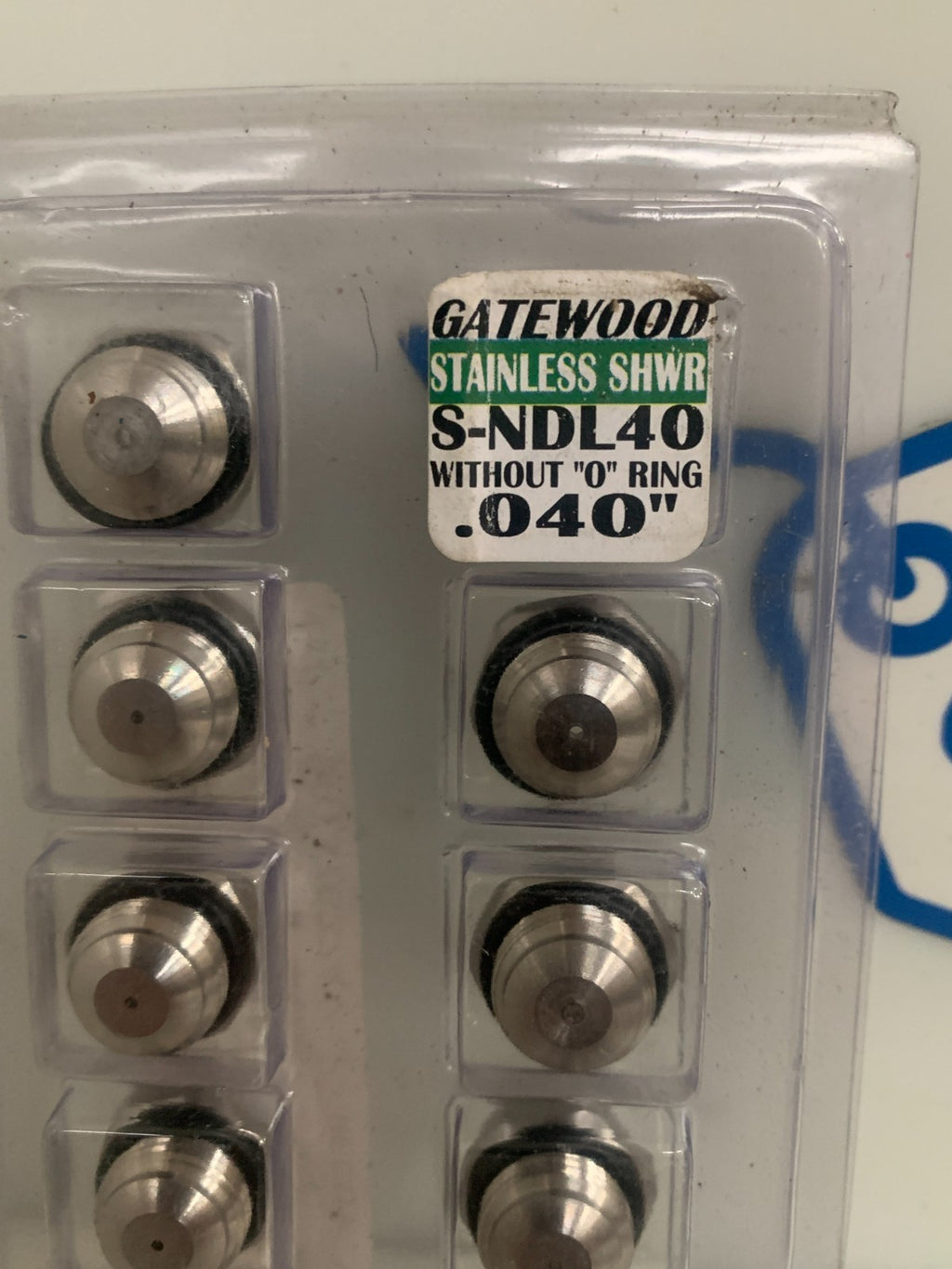 LOT OF 20 GATEWOOD S-NDL40 STAINLESS SHOWER HEAD WITHOUT O RING